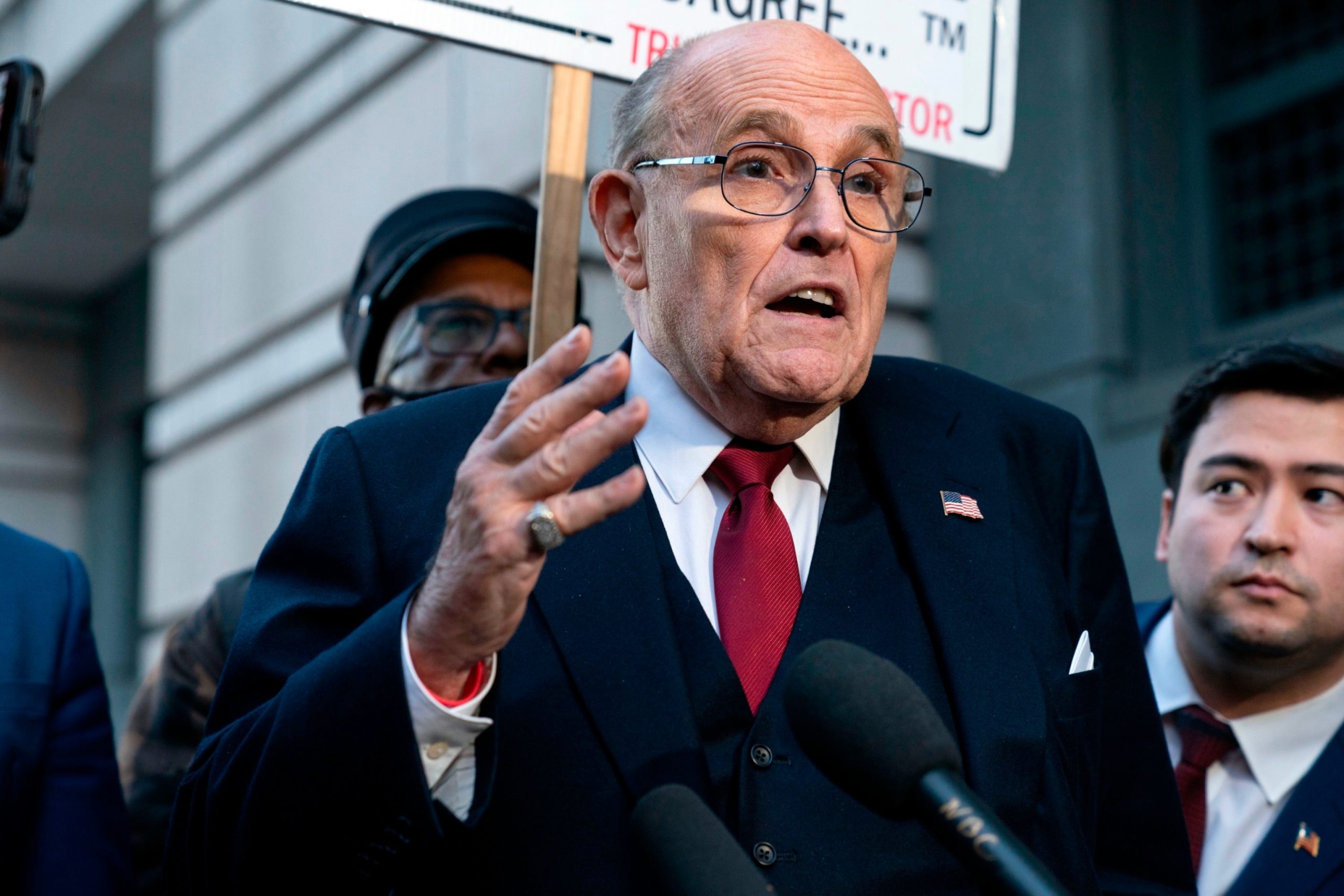 Rudy Giuliani's Bankruptcy Filing Follows $148M Defamation Judgment