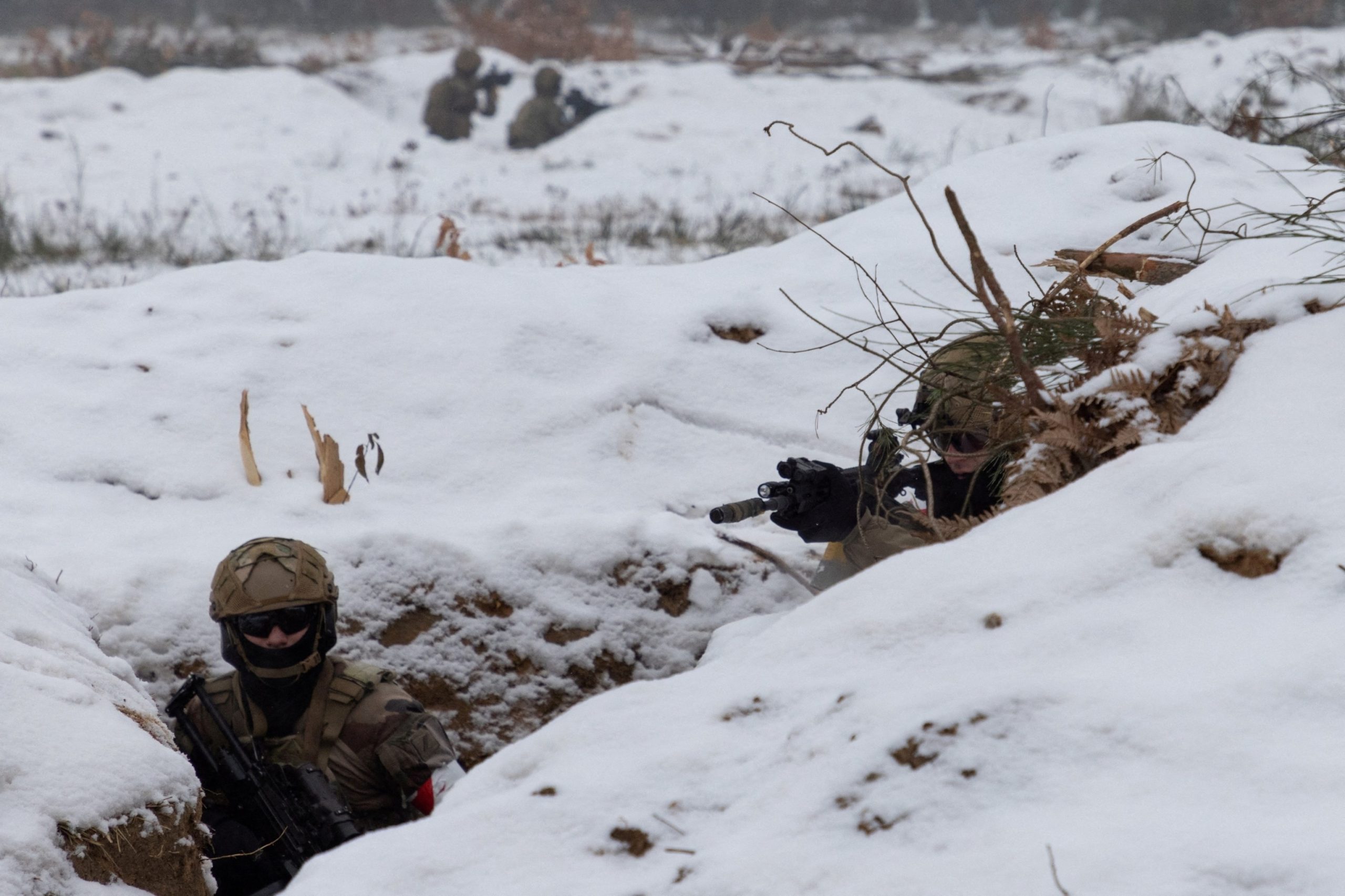 Ukrainian officials strive to maintain troop mobilization amidst the onset of the war's second winter