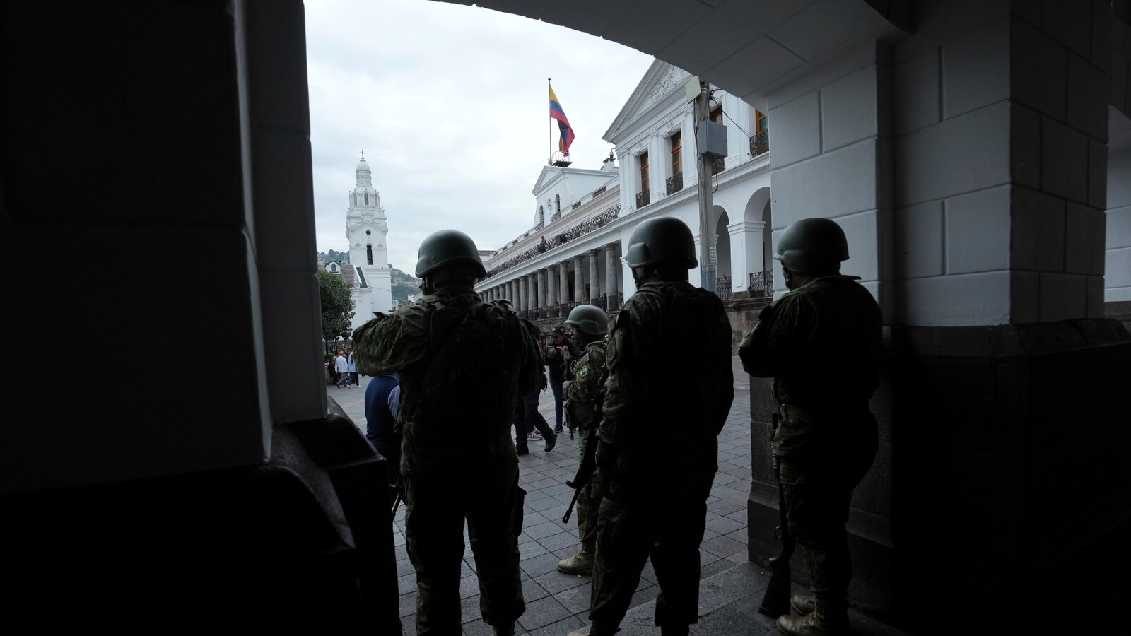 Escalating Attacks: Armed Men Storm Ecuador TV Studio During Live Broadcast