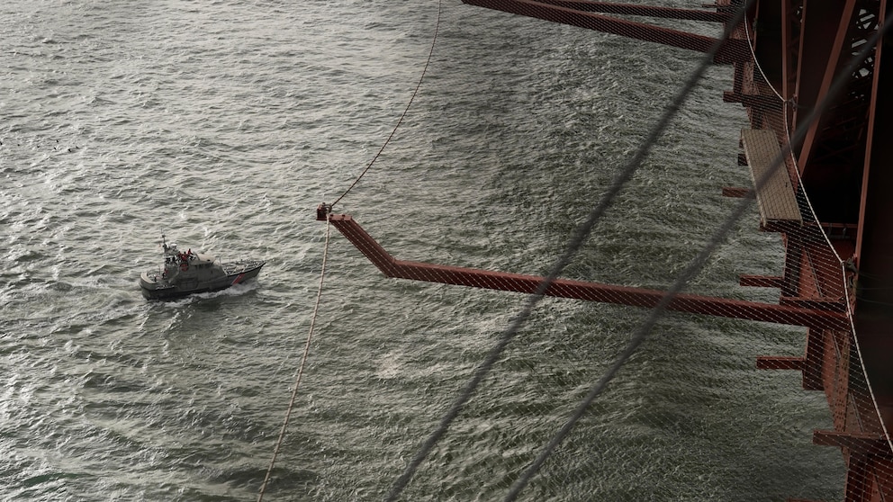 Installation Of Suicide Prevention Nets Completed On Golden Gate Bridge In San Francisco Us