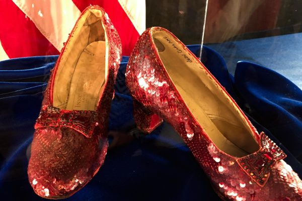 Probable exemption from imprisonment for dying thief who pilfered ruby slippers from Minnesota museum