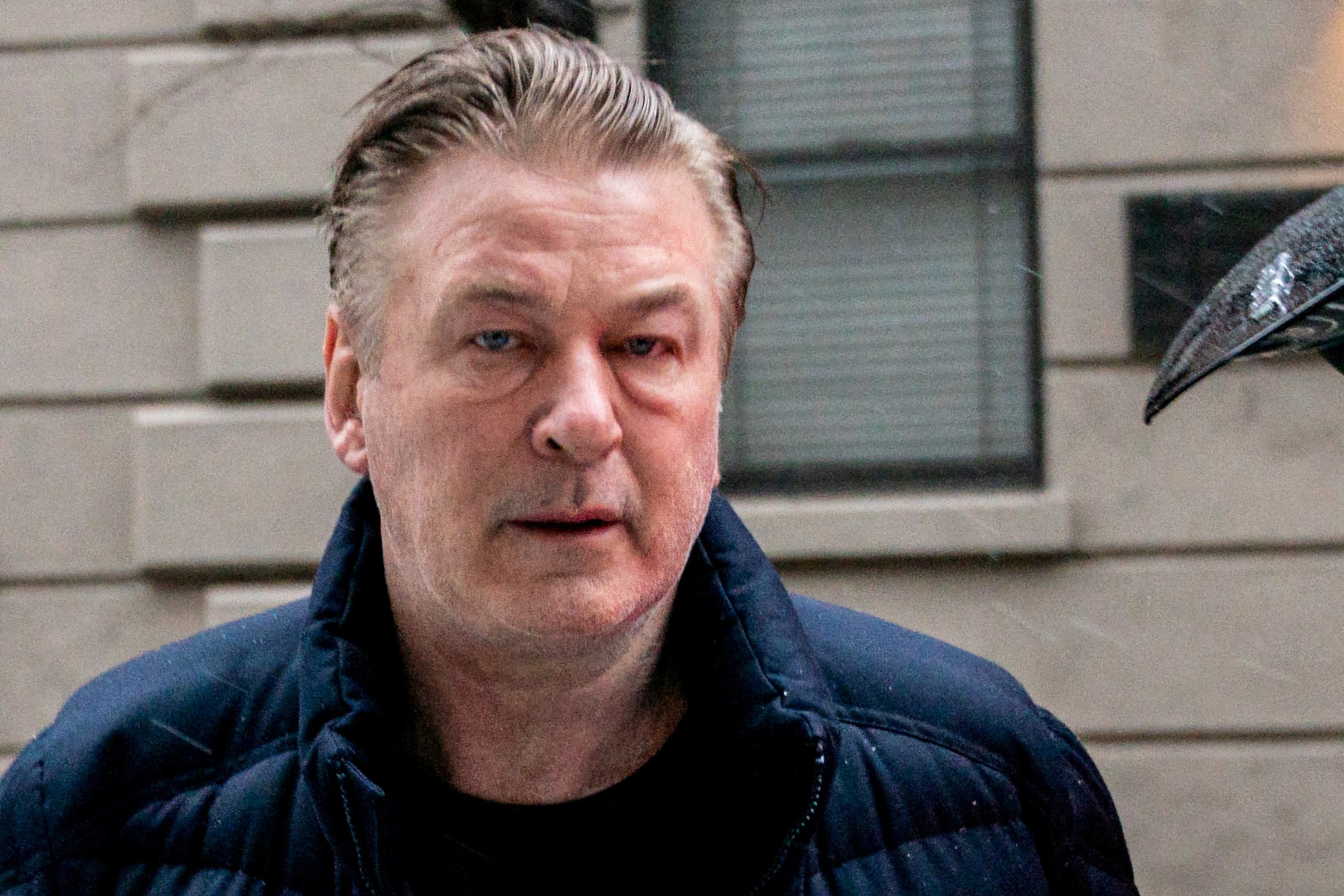 PHOTO: Actor Alec Baldwin departs his home, as he will be charged with involuntary manslaughter for the fatal shooting of cinematographer Halyna Hutchins on the set of the movie "Rust",  in New York, Jan. 31, 2023.