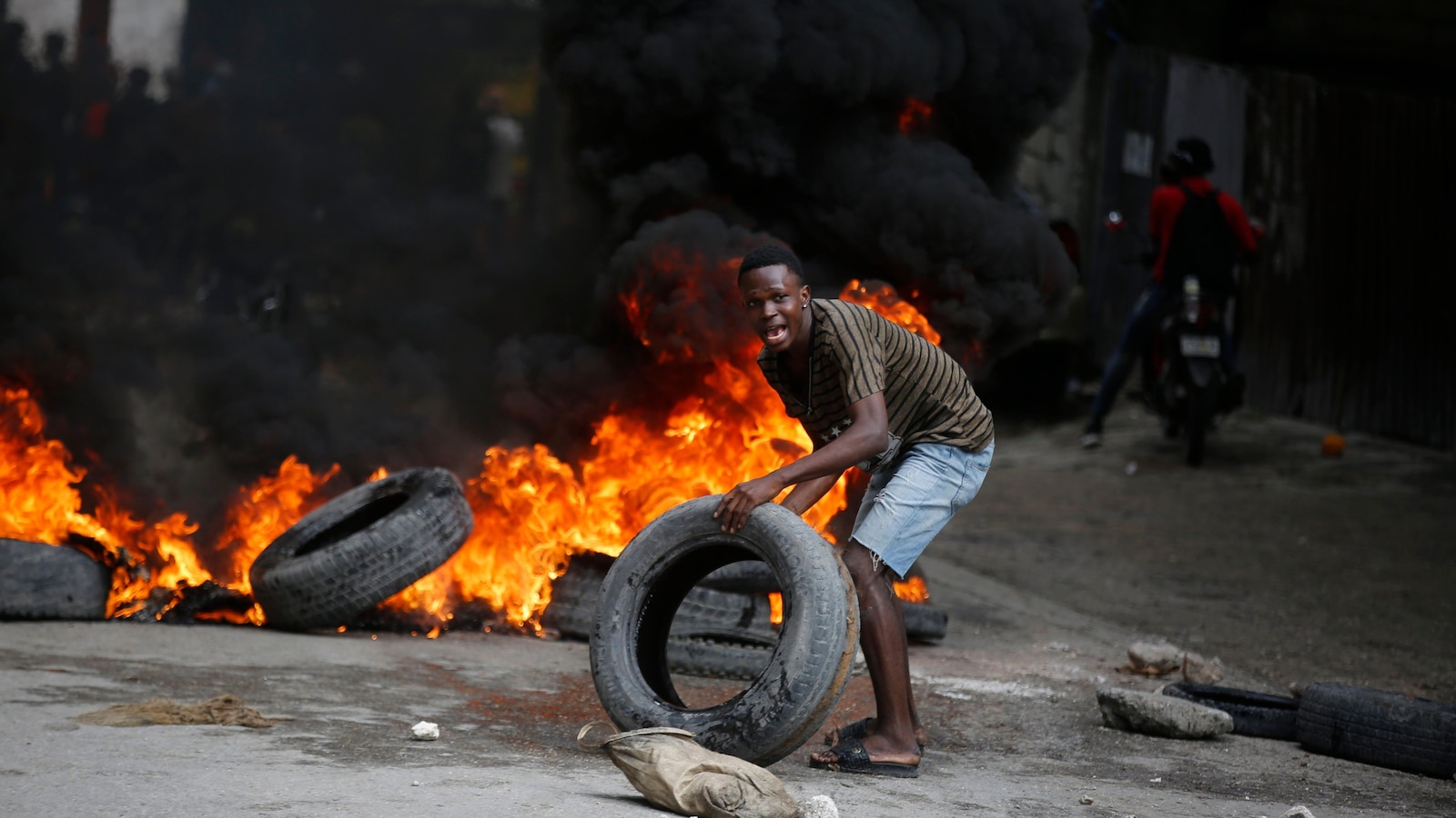 Haiti's Prime Minister Addresses Violent Protests Demanding His Removal