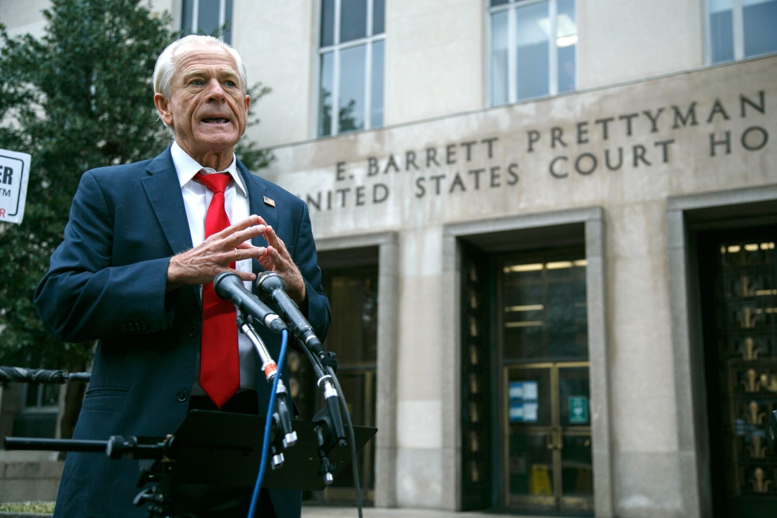 Judge denies Peter Navarro's request to stay free during appeal of contempt conviction