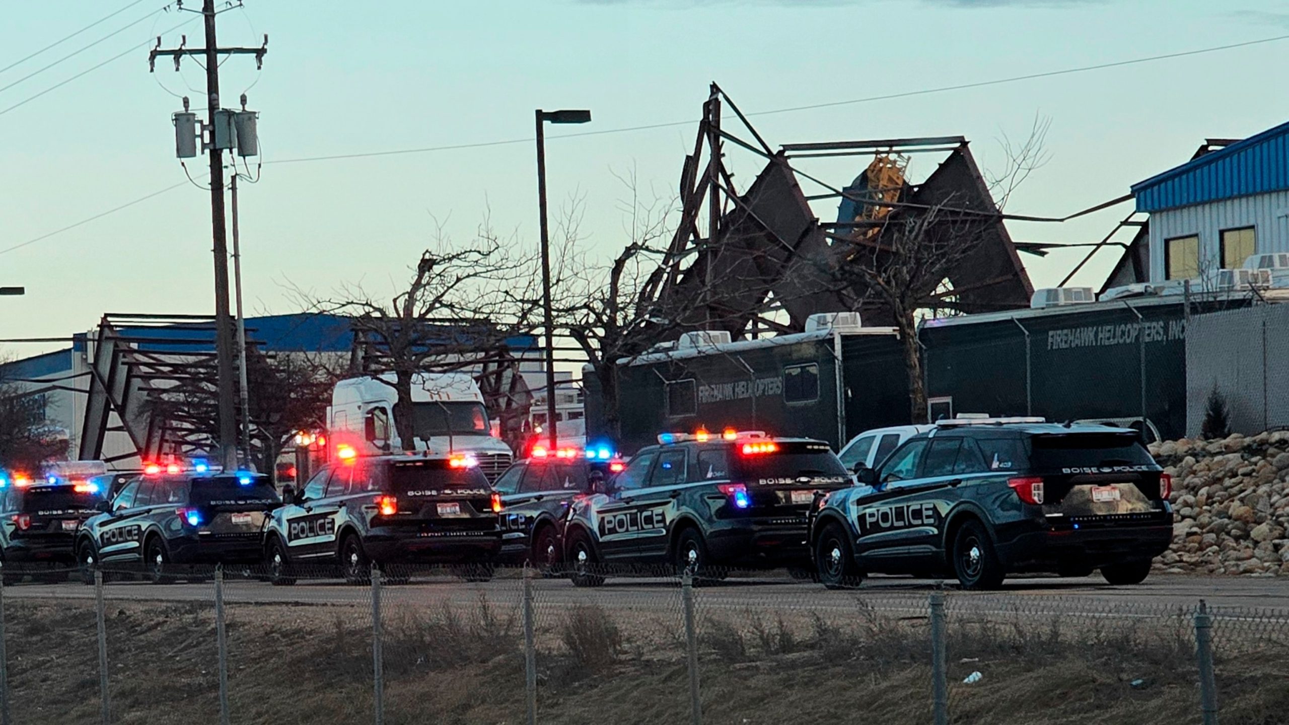 Multiple Fatalities and Critical Injuries Reported in Hangar Collapse near Boise Airport: Witnesses Describe Devastating Scene