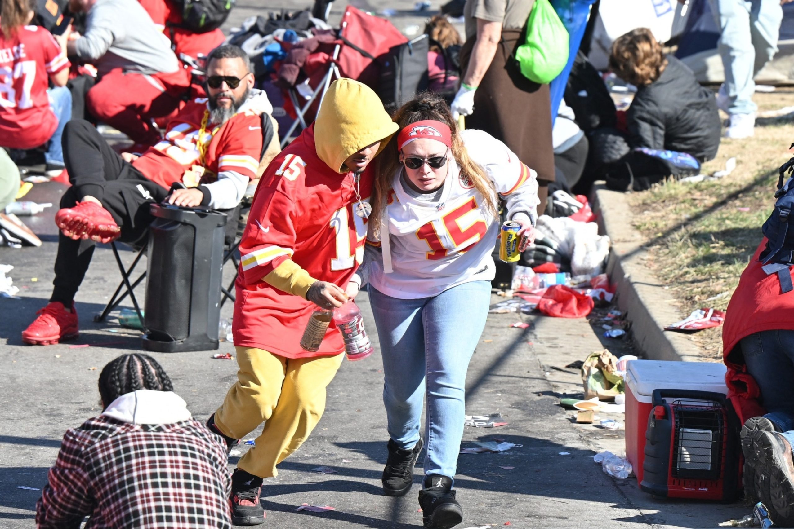 Paradegoers share their experiences of panic during shooting following Chiefs Super Bowl rally: Witness accounts of chaos and fleeing