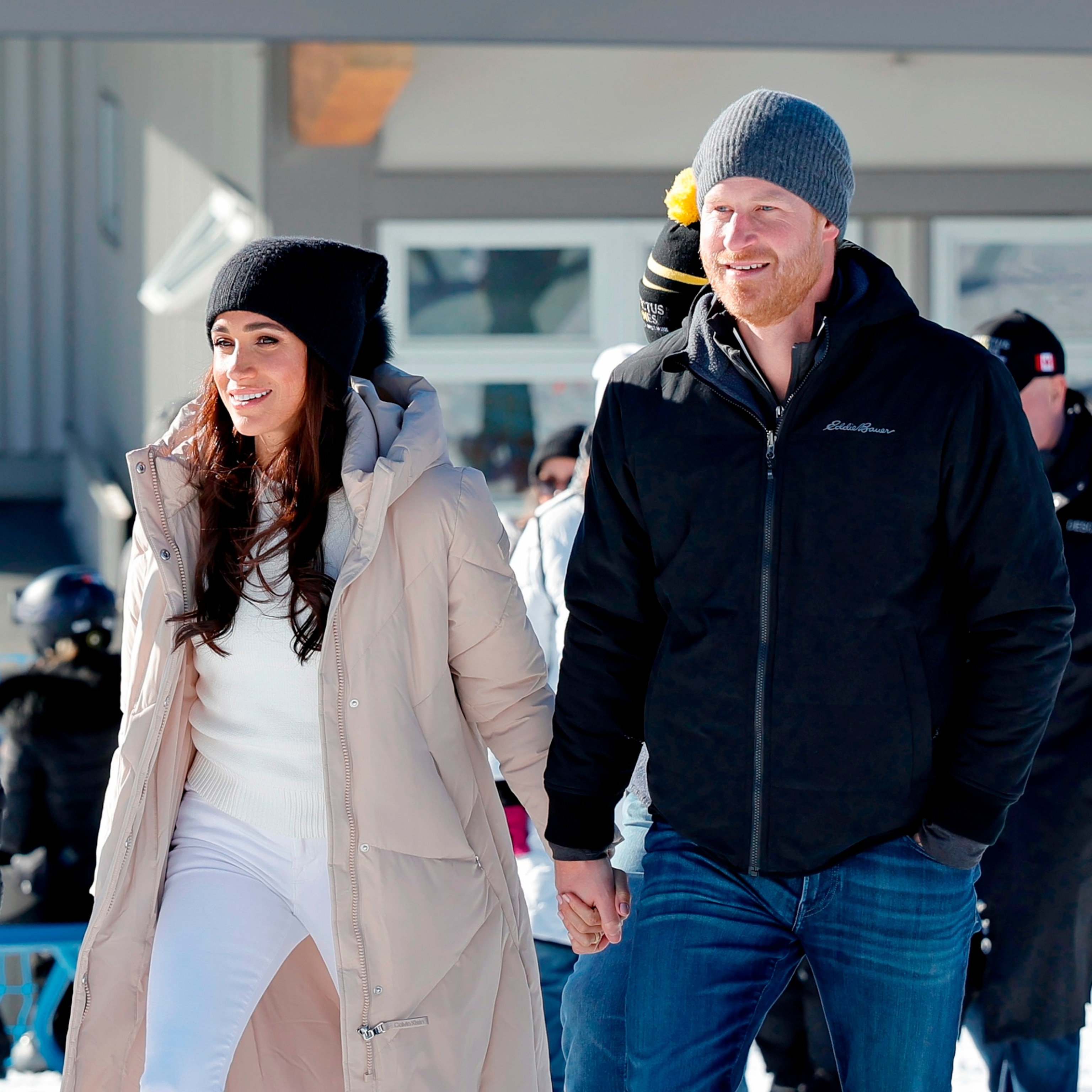 PHOTO: Meghan, Duchess of Sussex and Prince Harry, Duke of Sussex attend Invictus Games Vancouver Whistlers 2025's One Year To Go Winter Training Camp on Feb. 14, 2024 in Whistler, British Columbia.