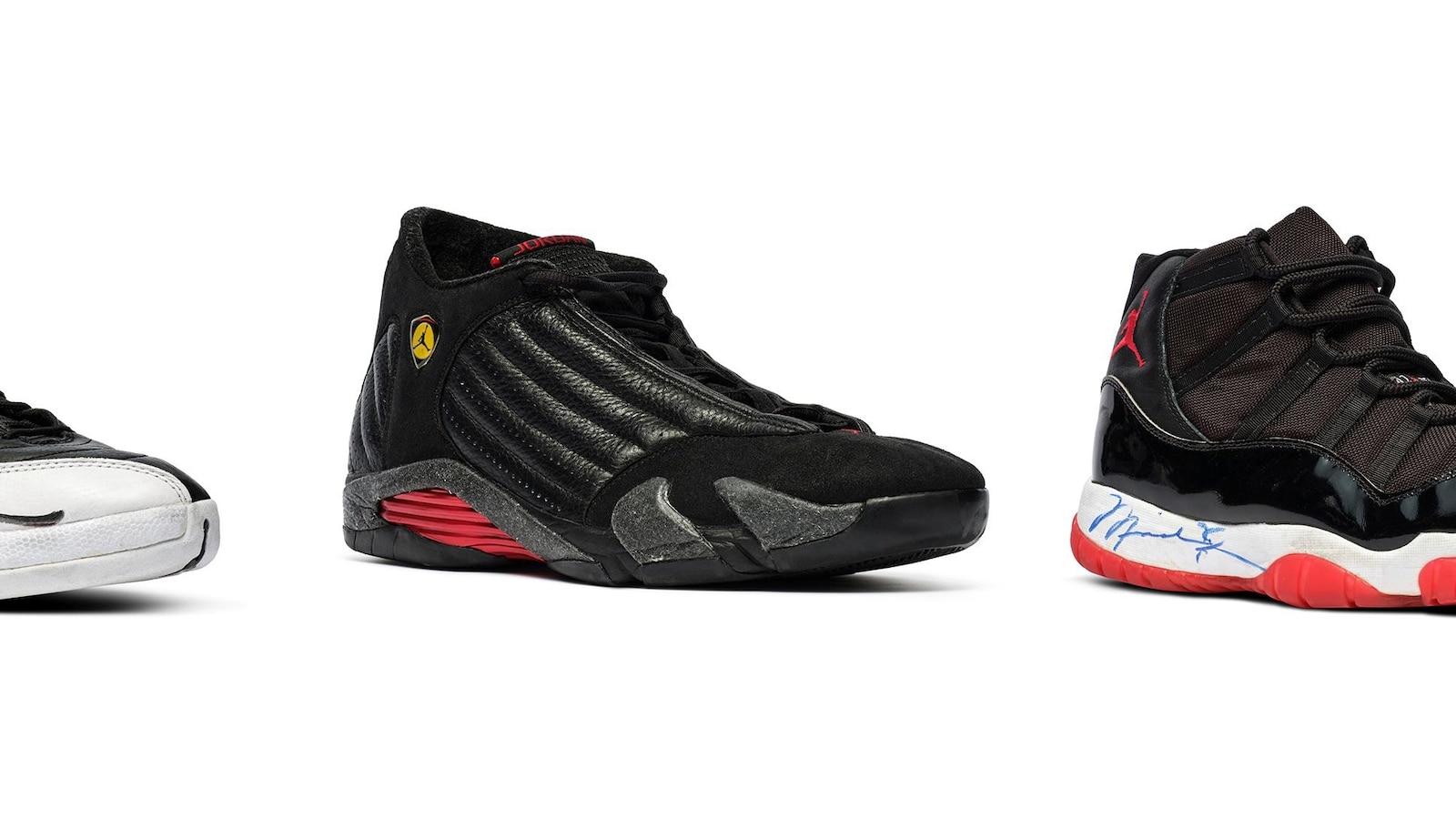 Record-Breaking Auction: Michael Jordan's Championship Sneakers Fetch $8 Million, Featuring 1 Icon and 6 Pairs