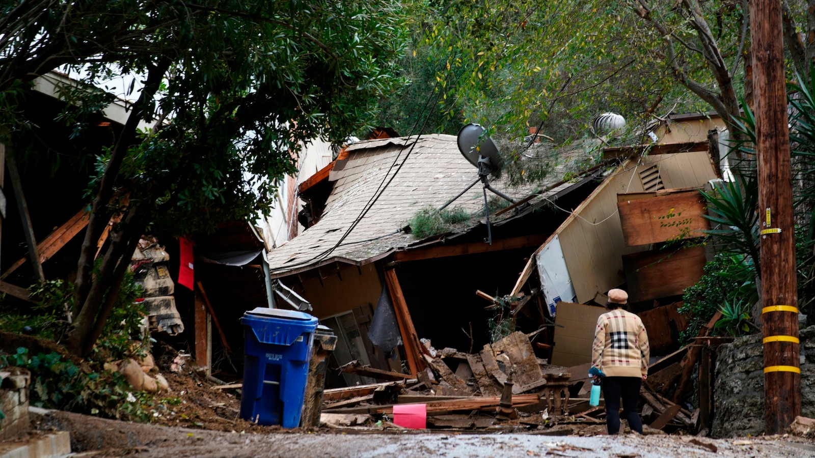 Southern California hit by possible tornado and increased rainfall from storm
