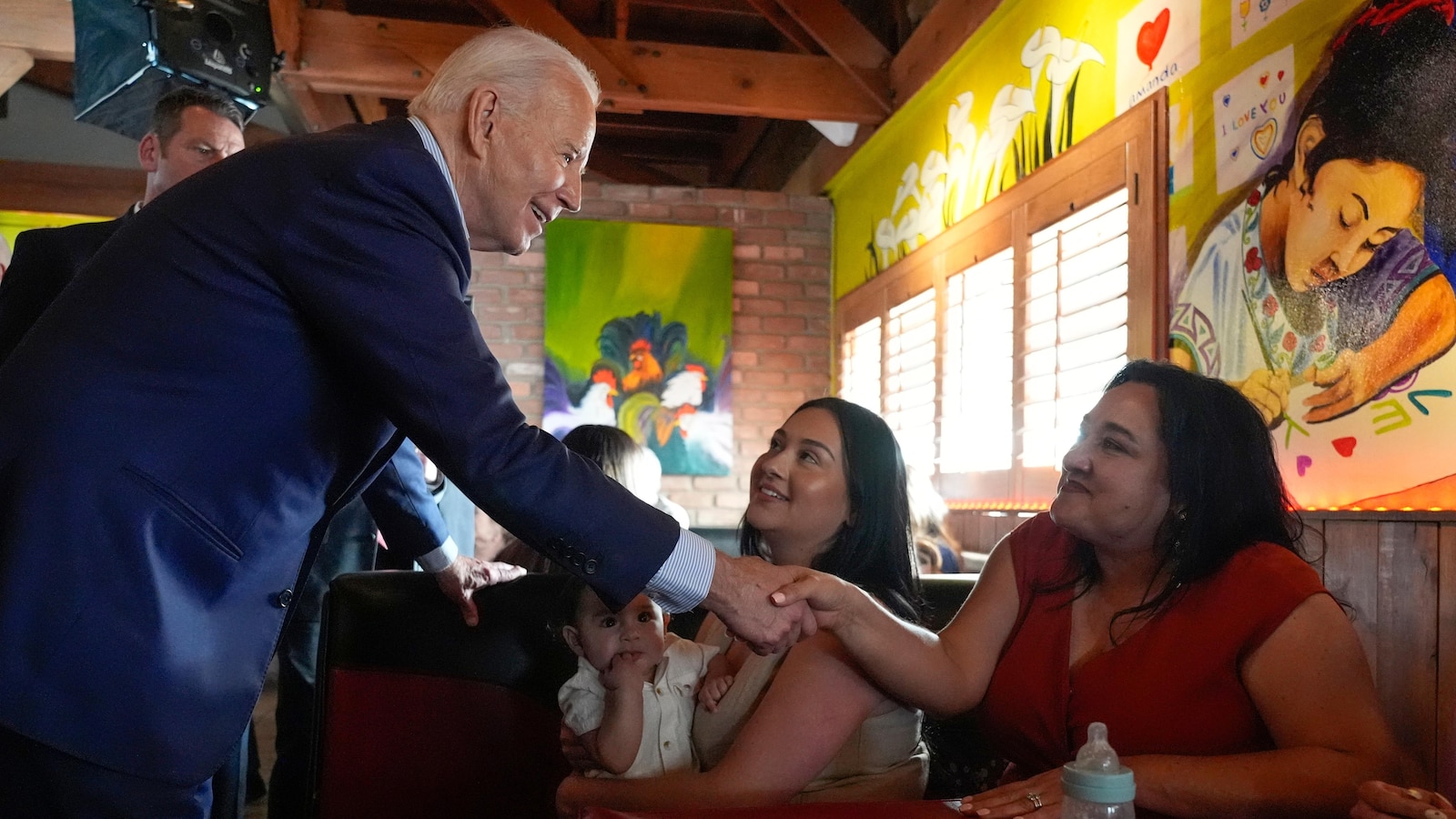 Biden tours swing states while Trump focuses on fundraising and golfing