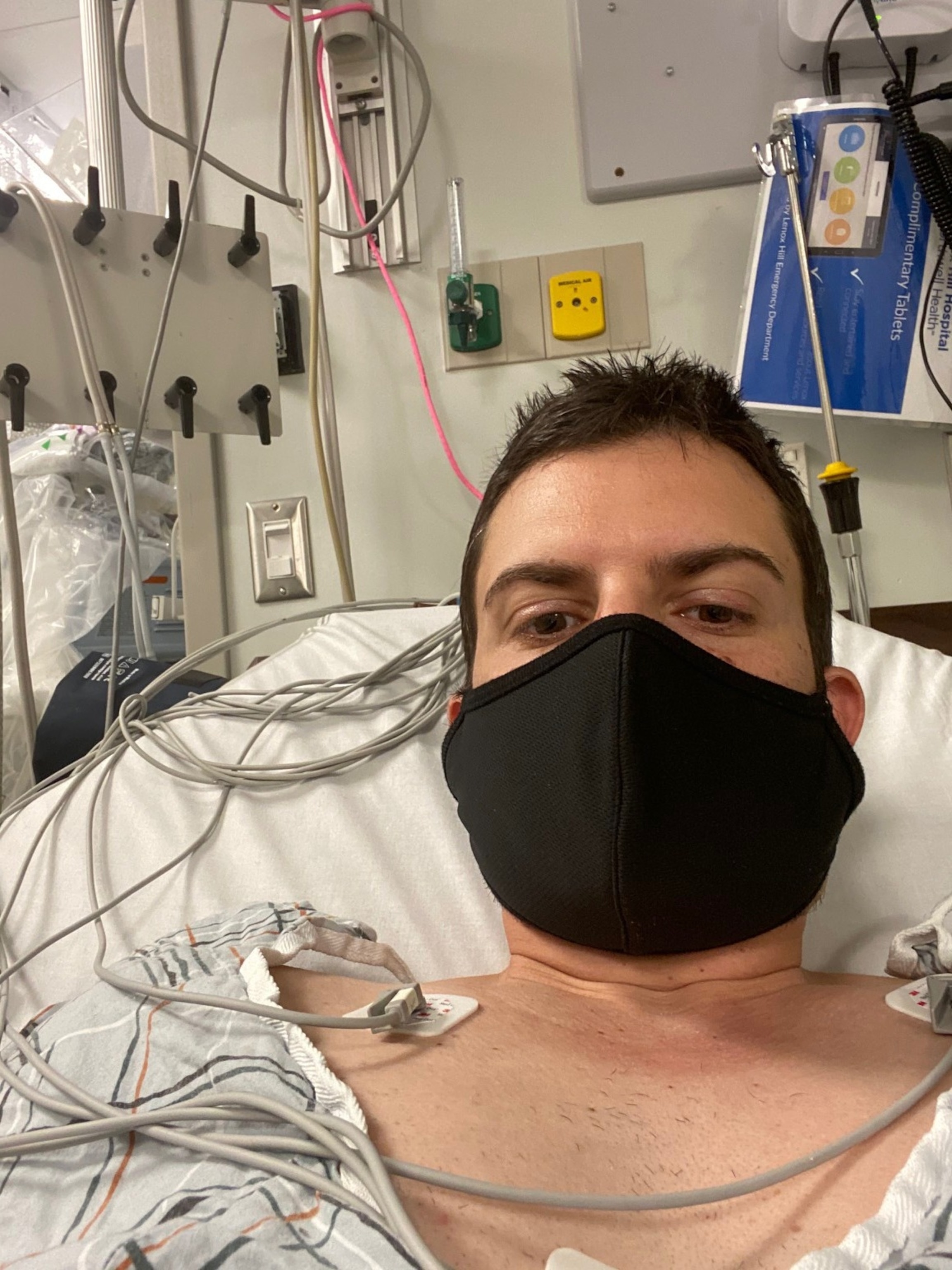 PHOTO: David Speal, 41, from New York City contracted COVID-19 in March 2020. He dealt with symptoms for months after clearing the infection and was diagnosed with long COVID in fall 2020.