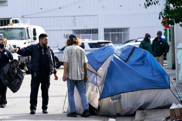 Governor-backed law prohibits homeless individuals from sleeping in public in this state