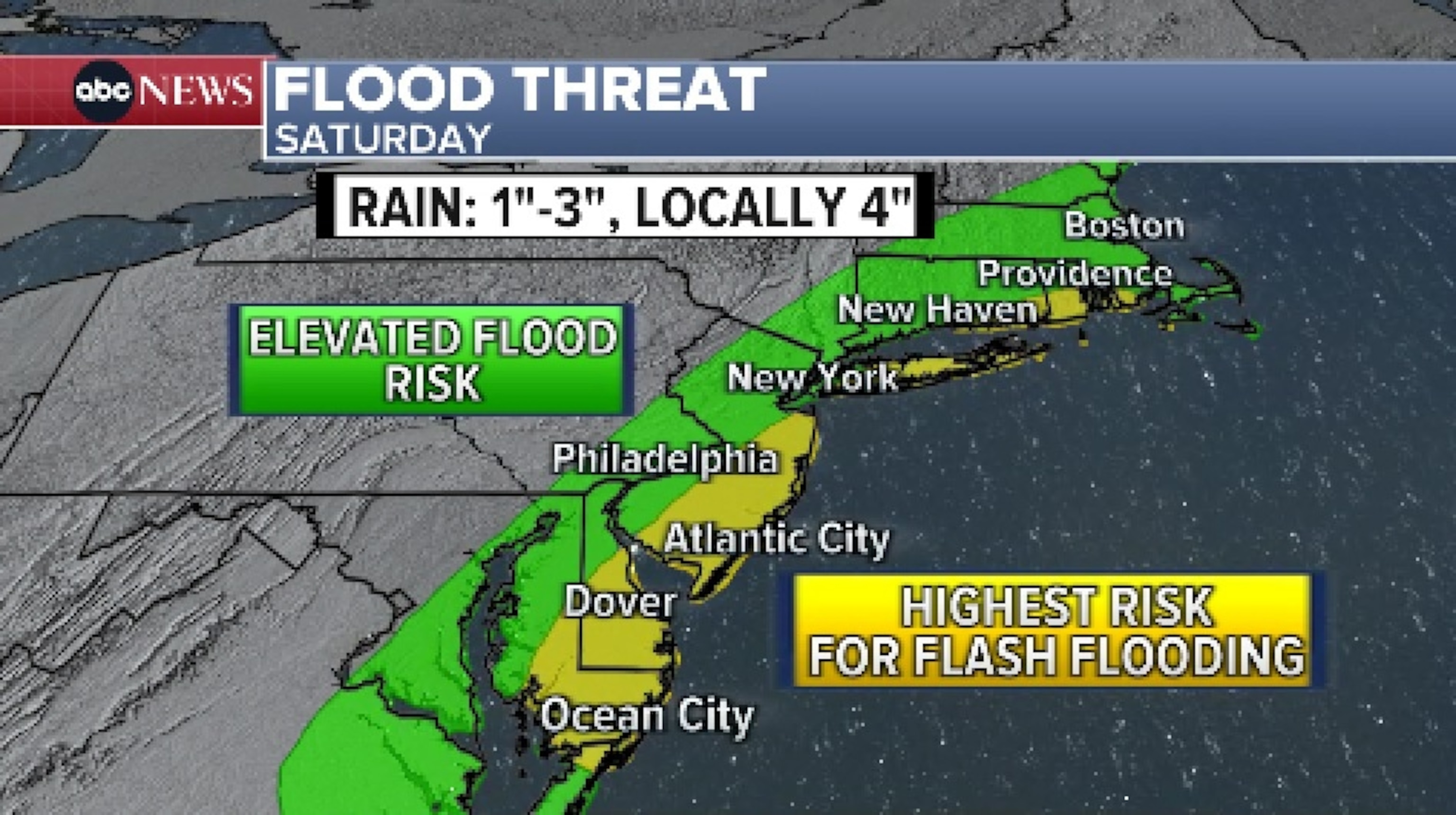 PHOTO: Flood threat on Sat. March 23, 2024.