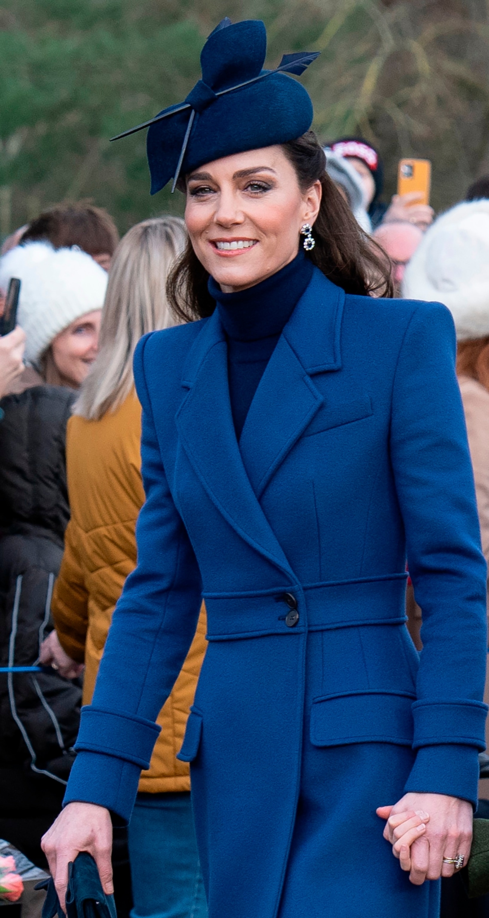 PHOTO: Catherine, Princess of Wales attends the Christmas Day service at St Mary Magdalene Church on Dec. 25, 2023 in Sandringham, Norfolk.