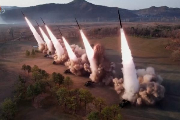 Kim Jong Un Observes North Korea's 'Super-Large' Launcher Drills in Video