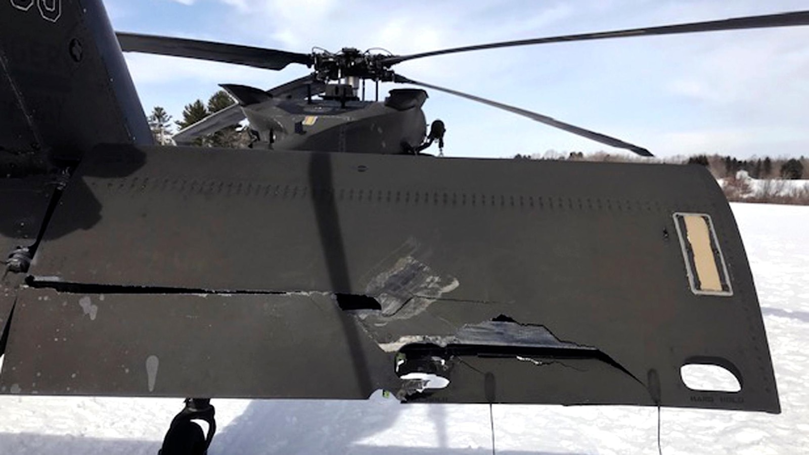 Man Suing Government for $9.5M After Crashing Snowmobile into Parked Black Hawk Helicopter