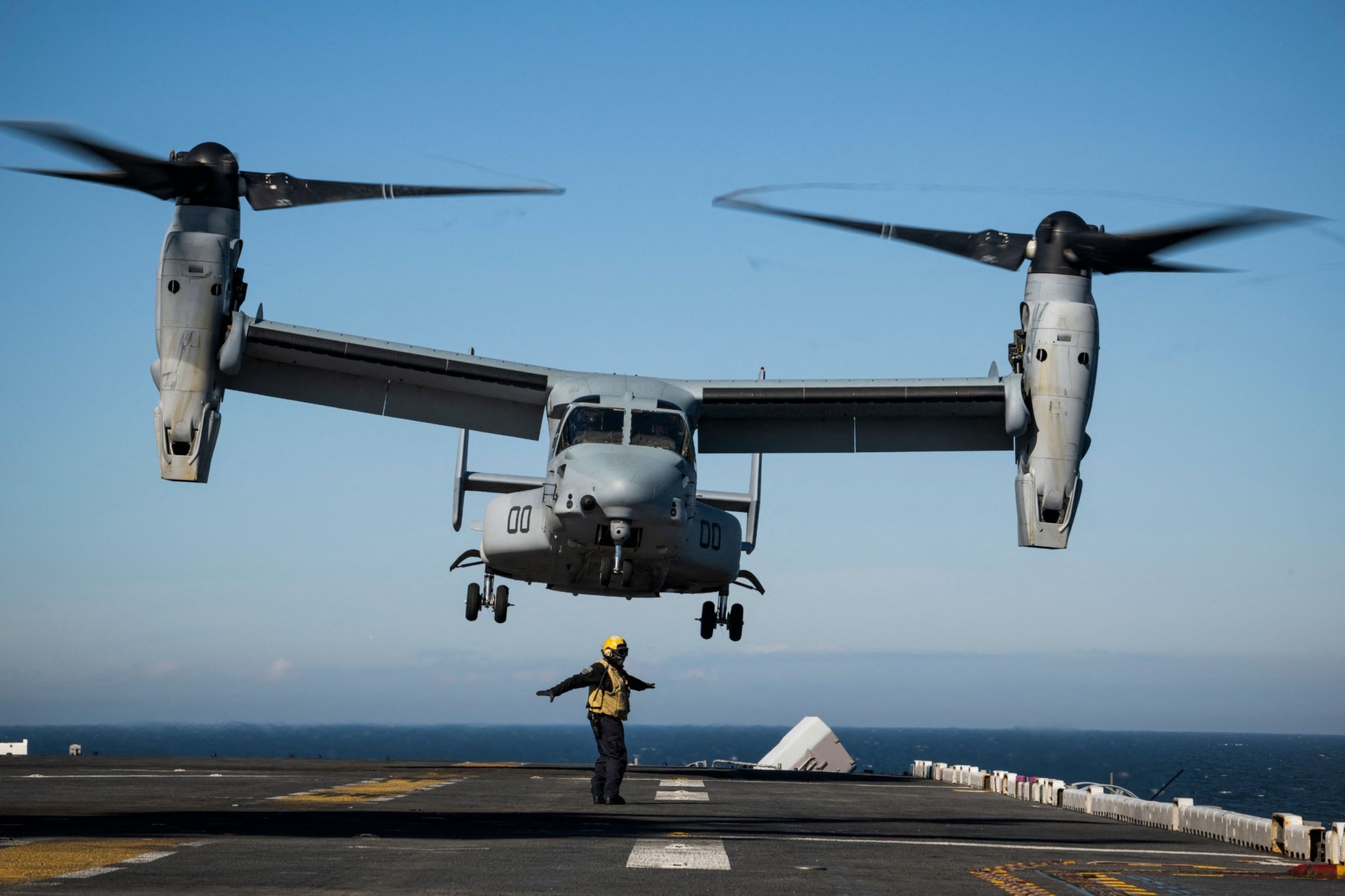 Pentagon announces lifting of grounding order on V-22 Osprey aircraft following fatal crash 3 months ago