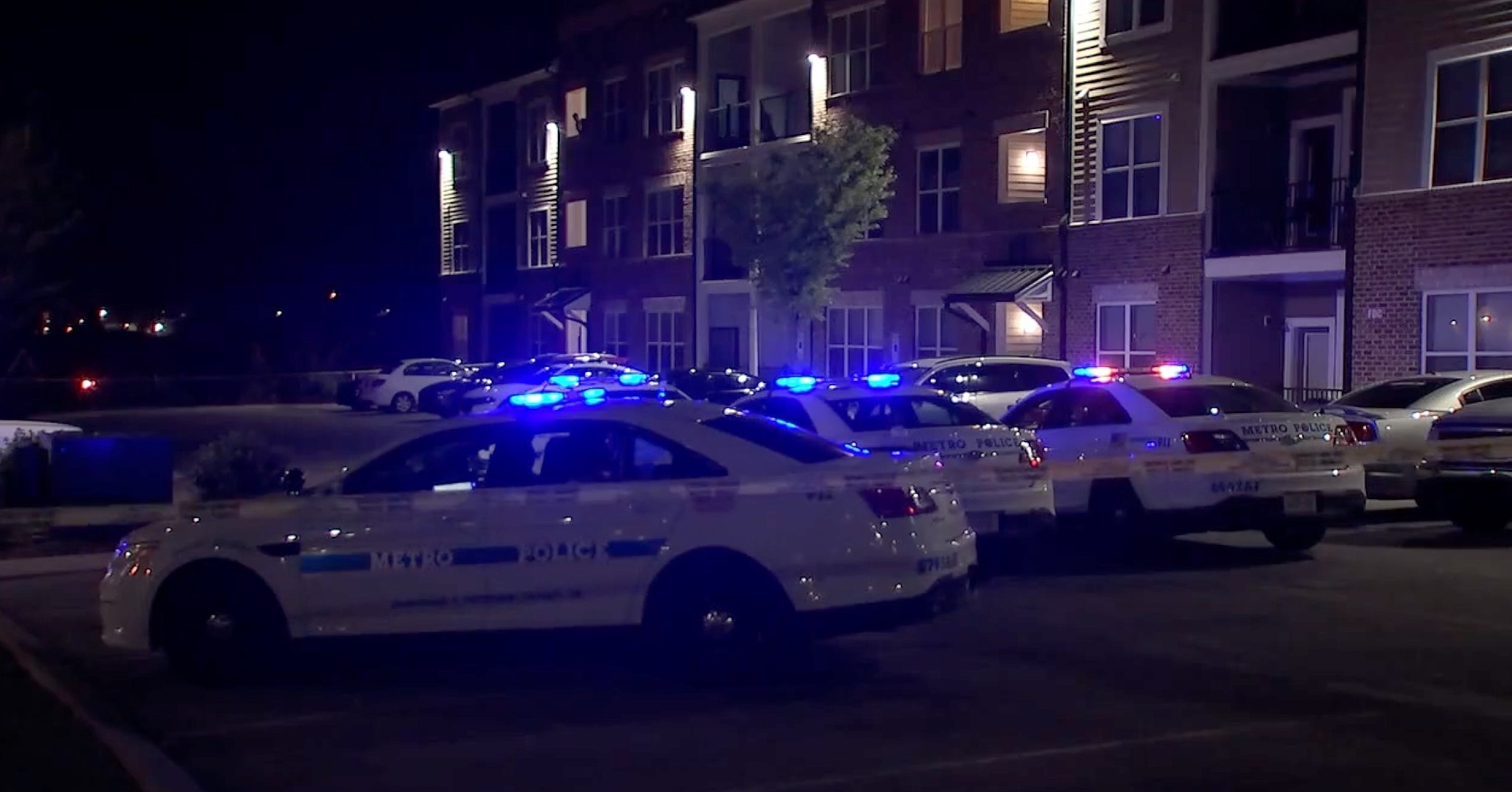 PHOTO: Two teenagers are dead after being “targeted for fatal gunfire” while standing near the breezeway of a building at an apartment complex in Nashville, TN, March 24, 2024.
