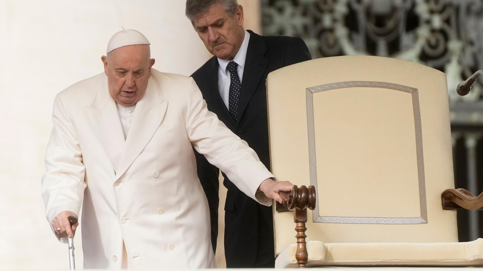Pope's Health Concerns Impact Ability to Climb Steps due to Respiratory and Mobility Issues