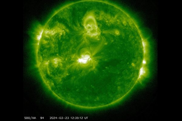 Potential Impacts of Geomagnetic Storms from Solar Flares on Radio Communications and Aurora Activity