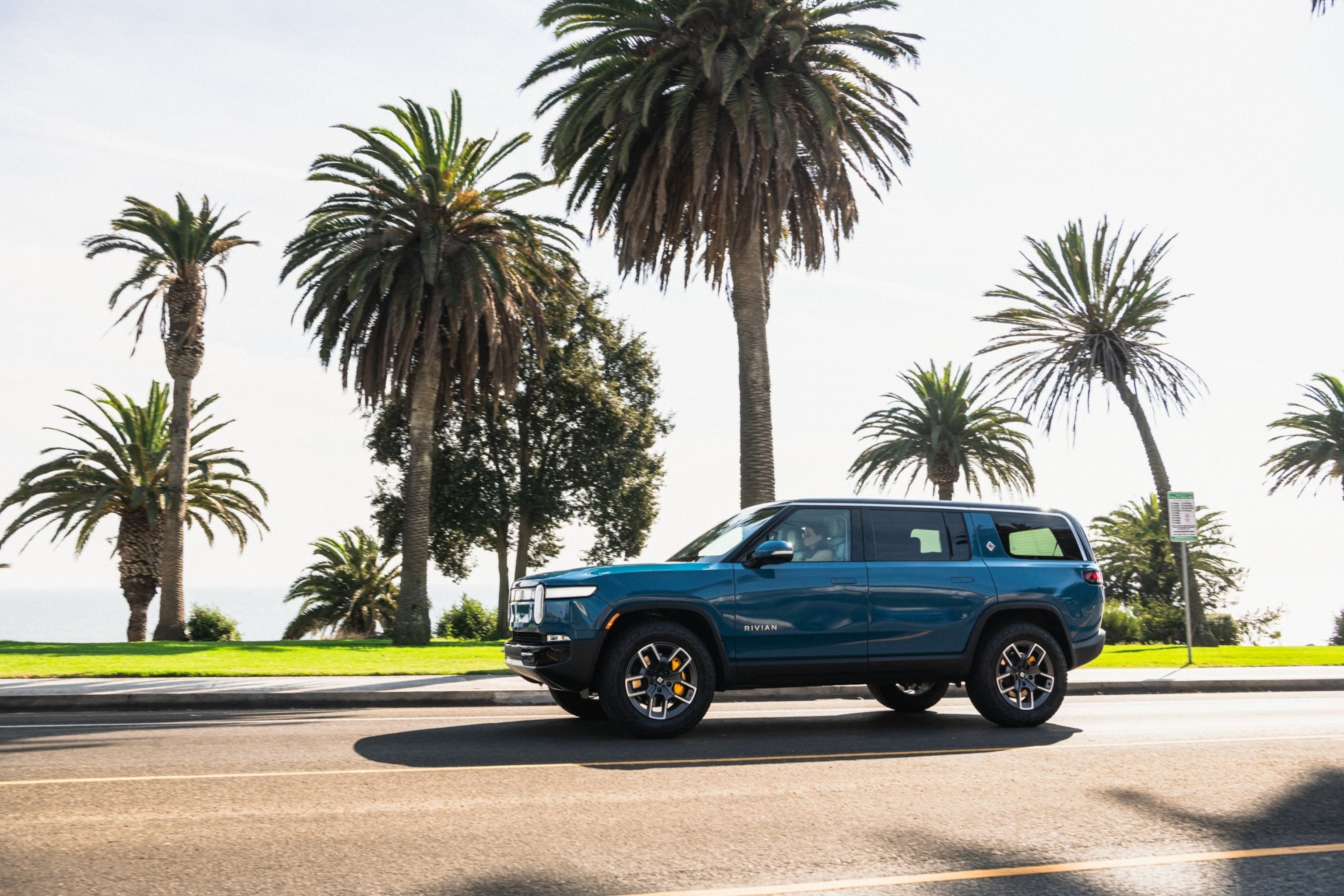 PHOTO: Rivian's bestselling model is its three-row R1S SUV.