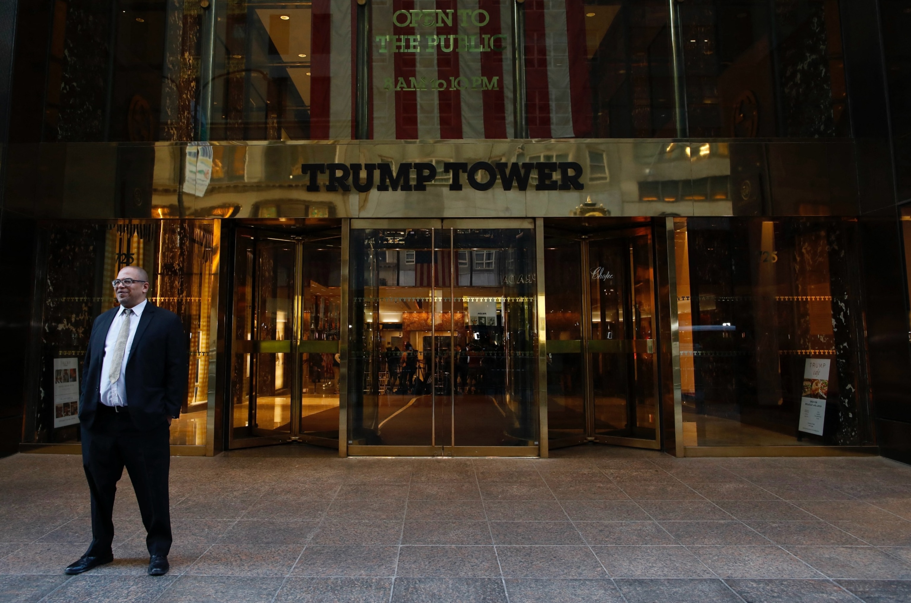 PHOTO: Exterior view from Trump Tower in New York City, on May 31, 2024. 