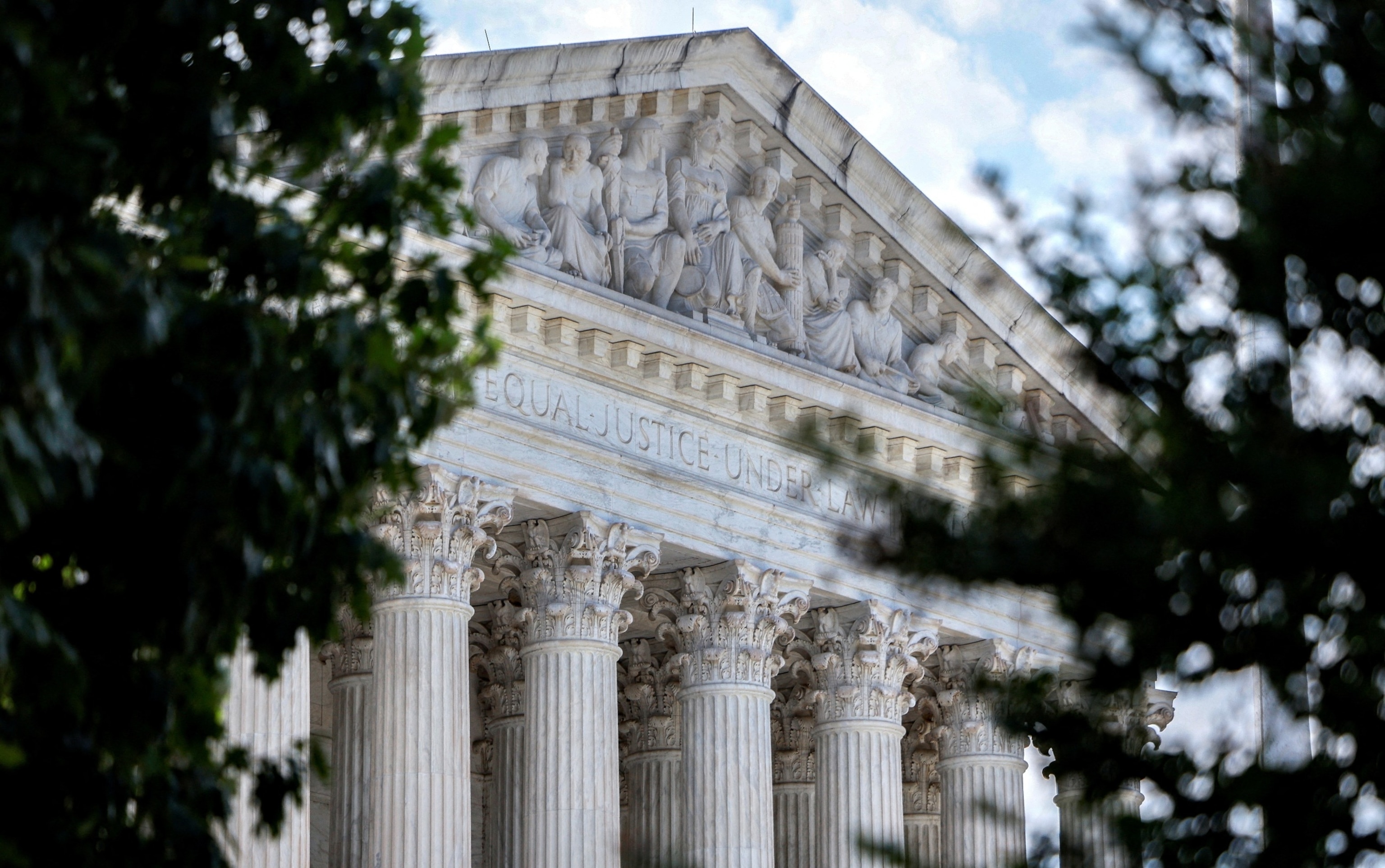 PHOTO: A view of the Supreme Court building in Washington, D.C., June 17, 2024. 