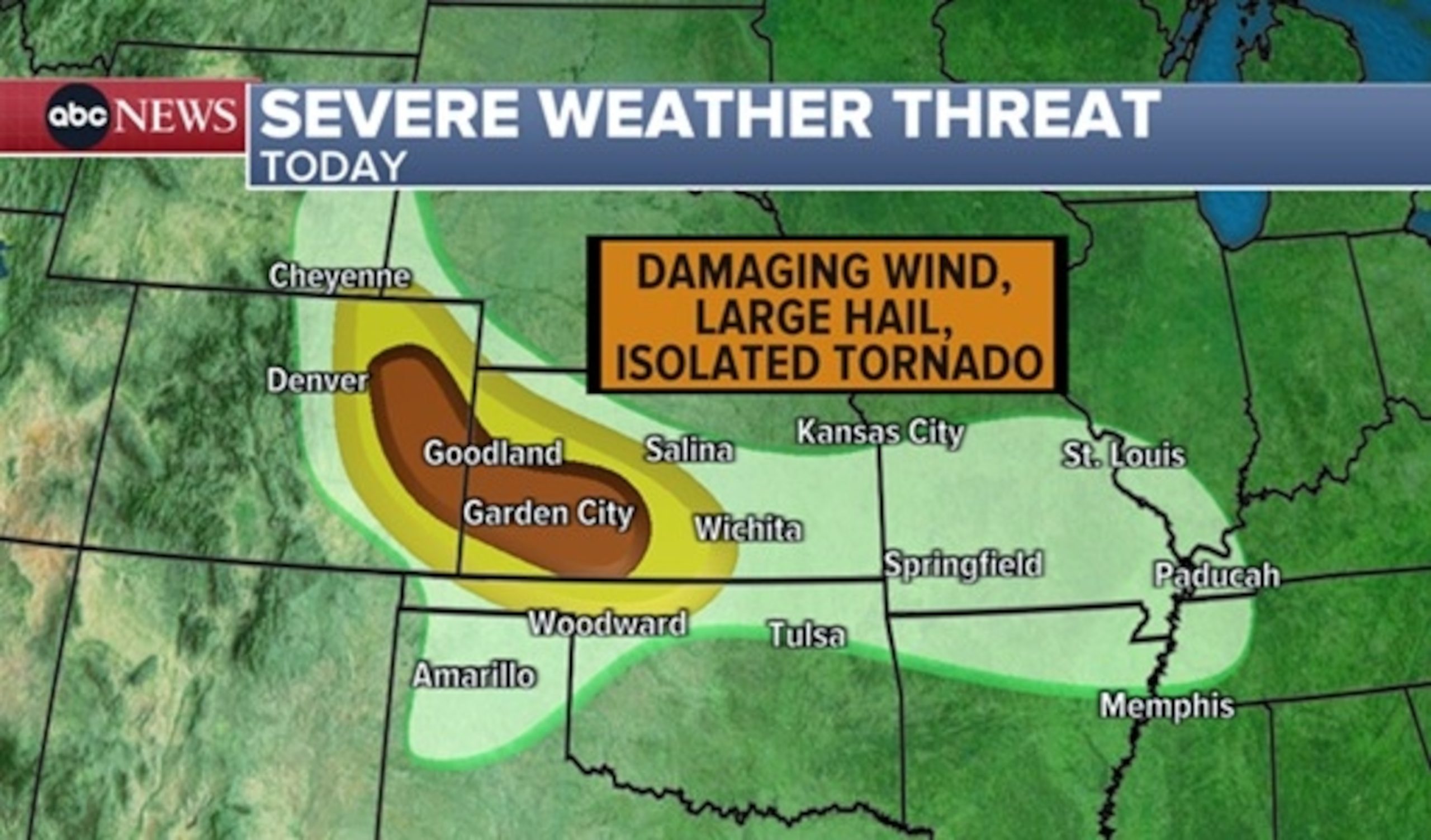 Continued Severe Weather in the Plains with Flooding and Record Heat in Florida