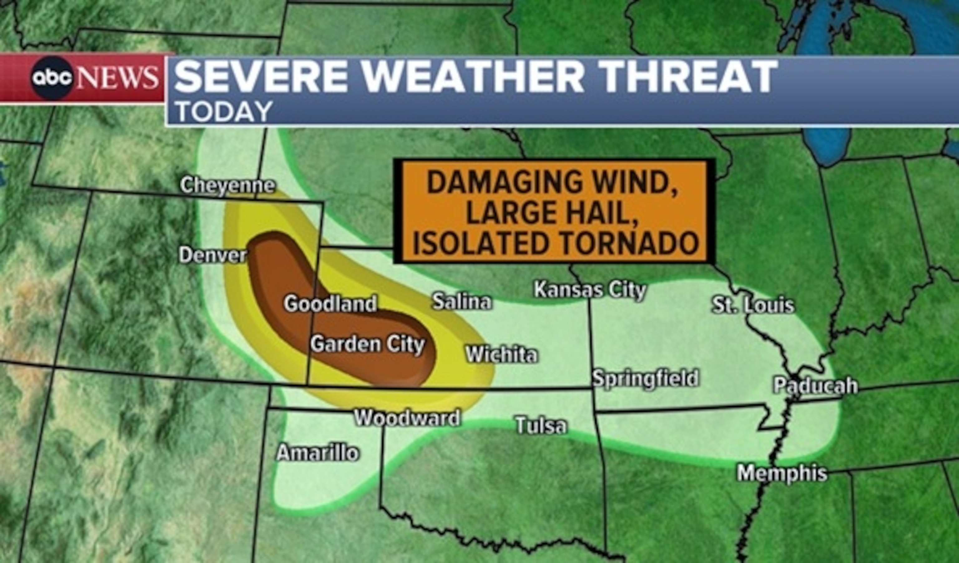 PHOTO: Severe Weather Threat graphic