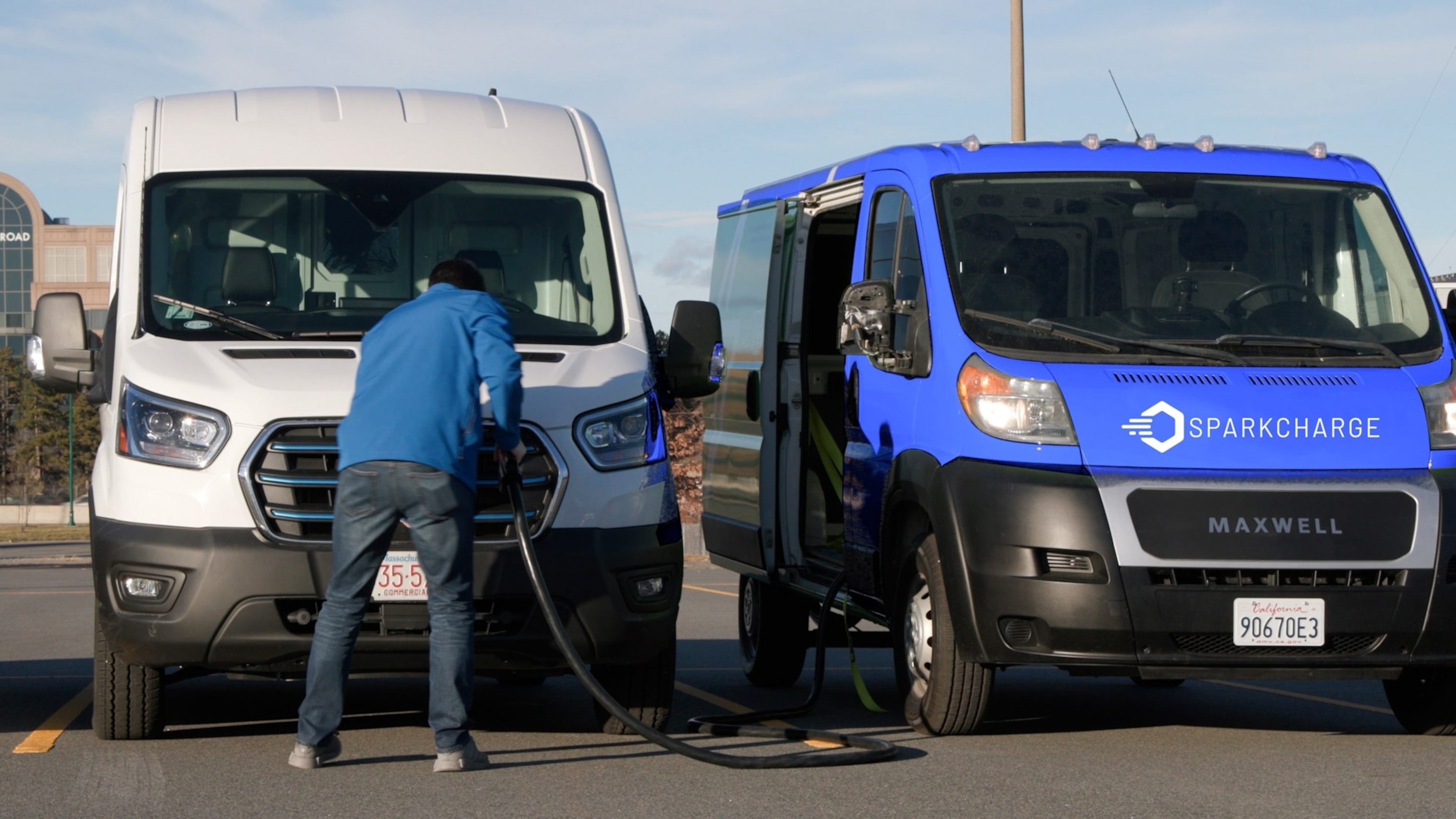 PHOTO: Sparkcharge, a Boston-based startup, created the world's first mobile EV charging network.