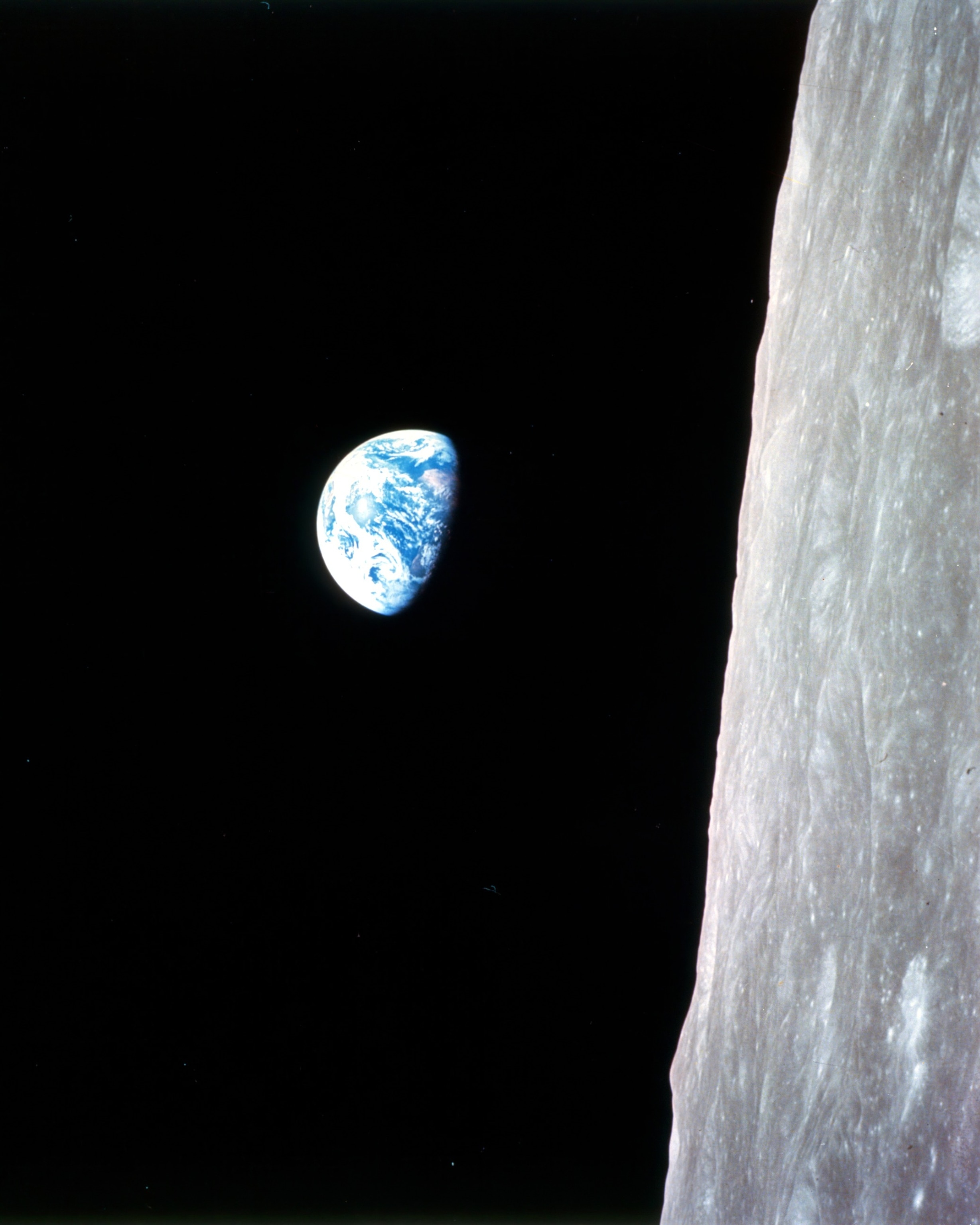 PHOTO: Earthrise, Apollo 8, December 24, 1968