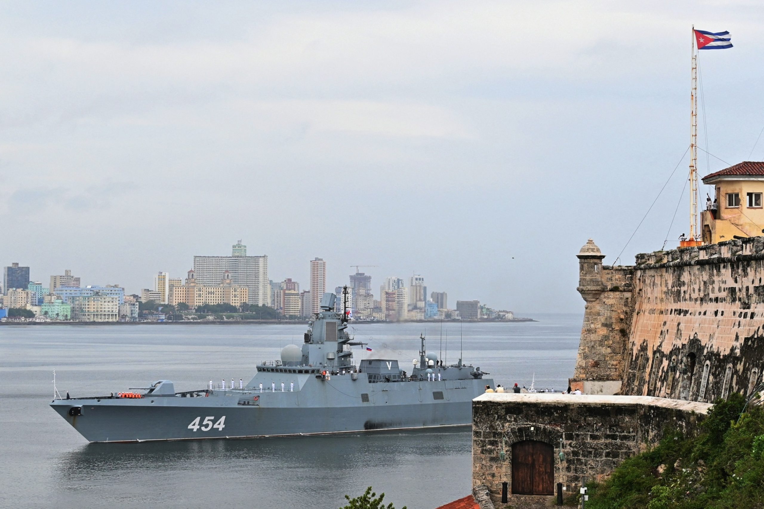 Pentagon provides perspective on Russian warships docking in Cuba