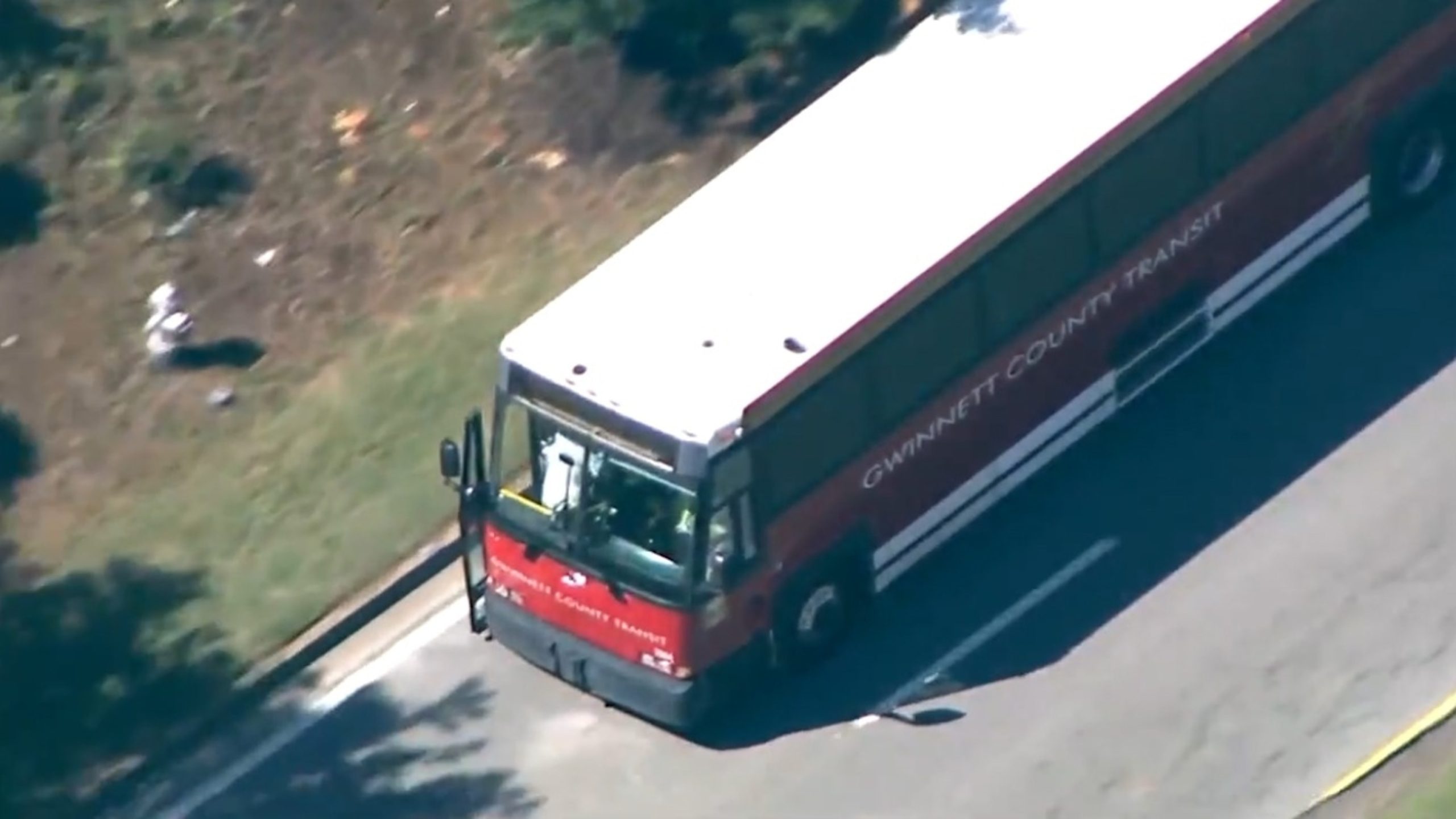 Police have one suspect in custody after one person was killed in a bus hijacking in Georgia.