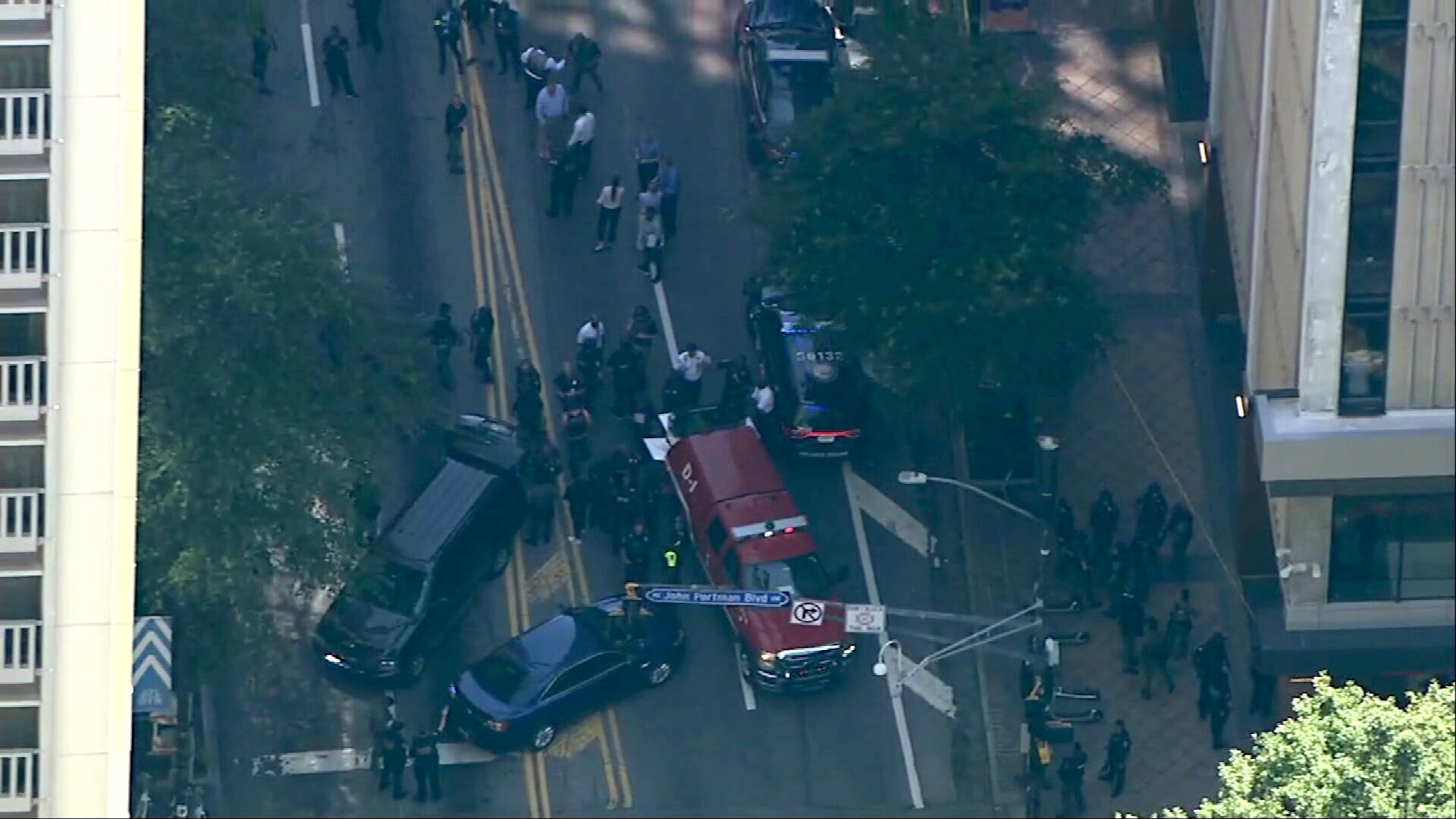 PHOTO: Police respond to a shooting, June 11, 2024, in Atlanta, Georgia.