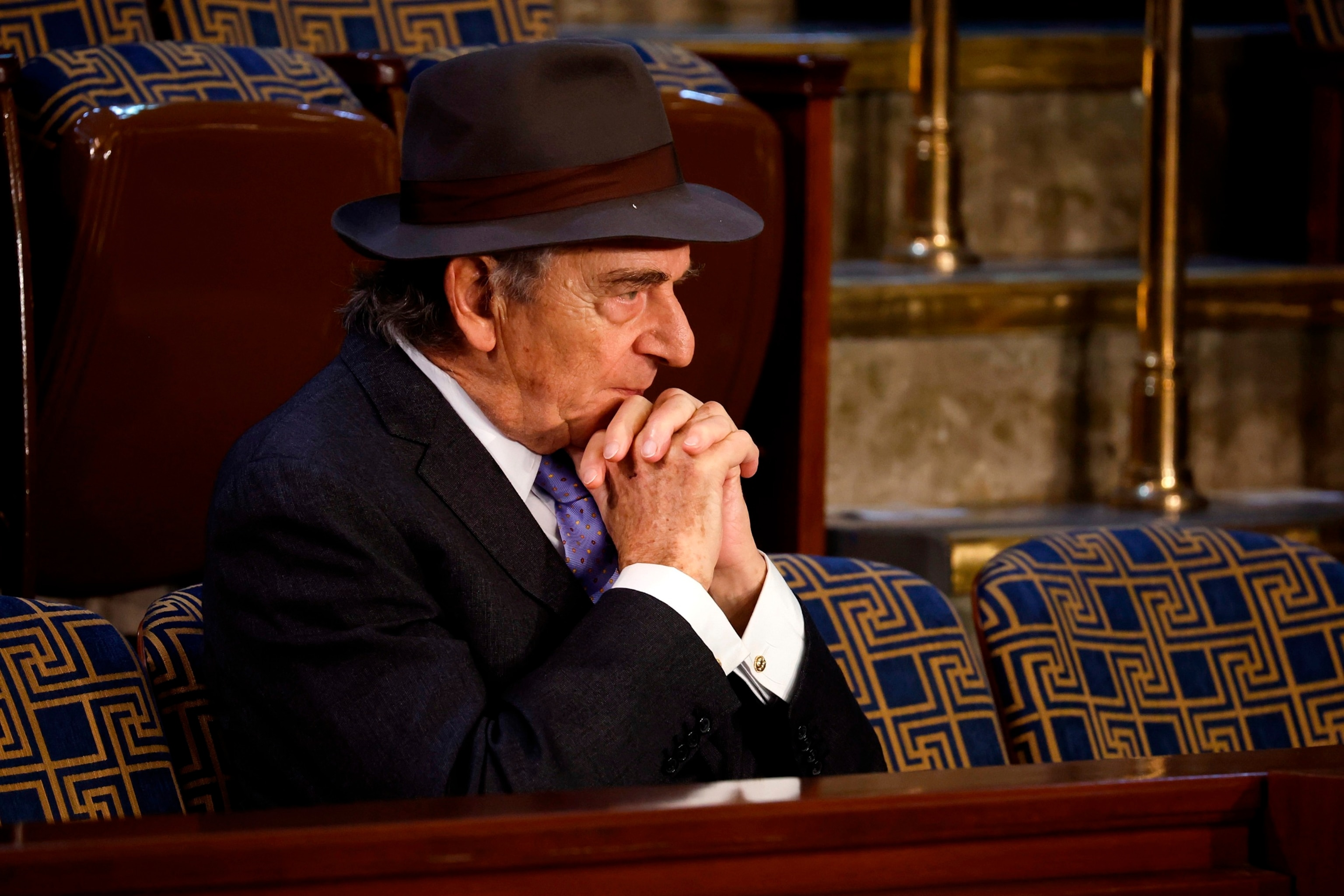 PHOTO: Paul Pelosi waits for the start of President Joe Biden's State of the Union address in the House Chambers of the U.S. Capitol in Washington, D.C., Feb. 07, 2023.