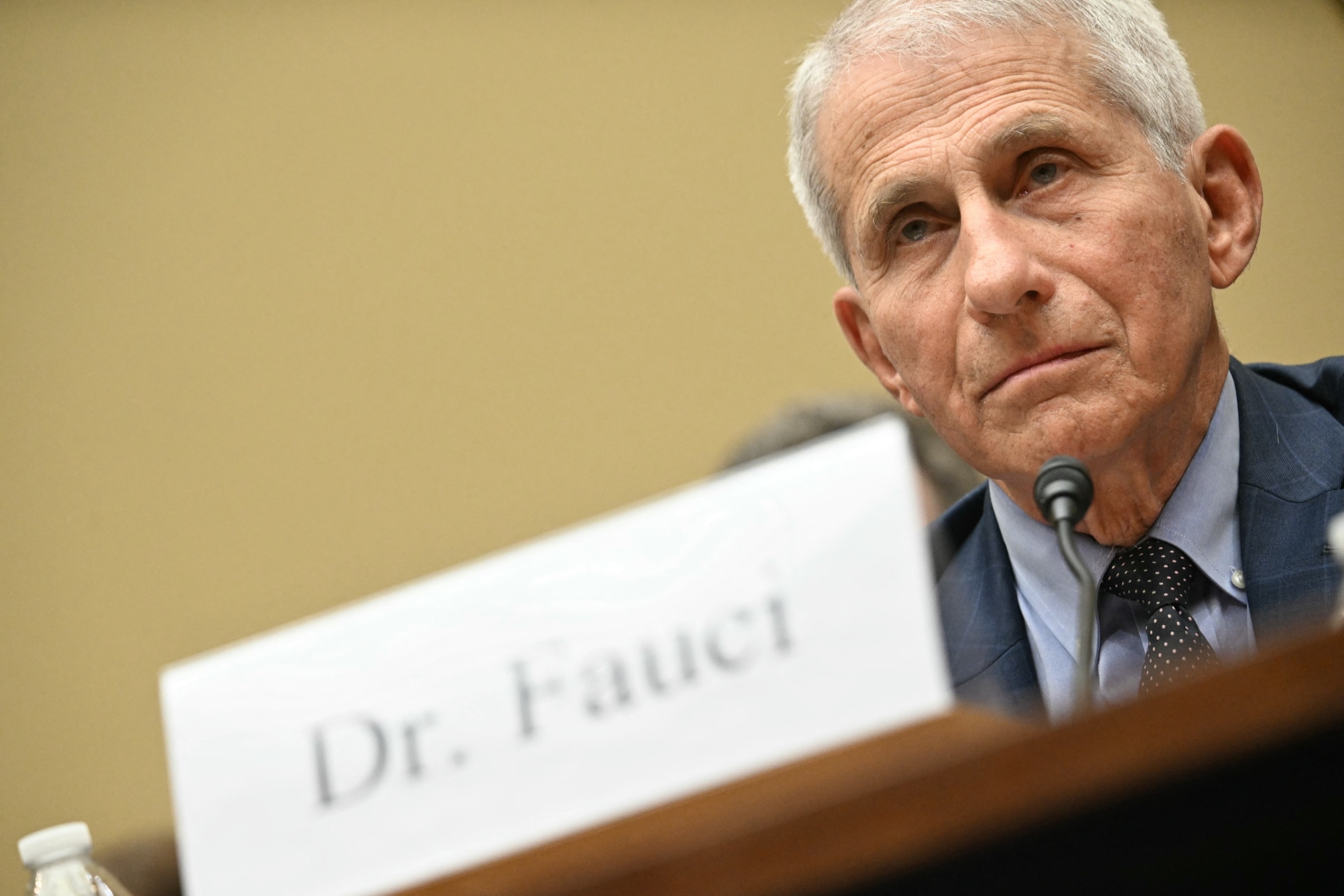 PHOTO: Dr. Anthony Fauci, former director of the National Institute of Allergy and Infectious Diseases, testifies during a House Select Subcommittee on the Coronavirus Pandemic hearing on Capitol Hill, in Washington, DC, June 3, 2024. 