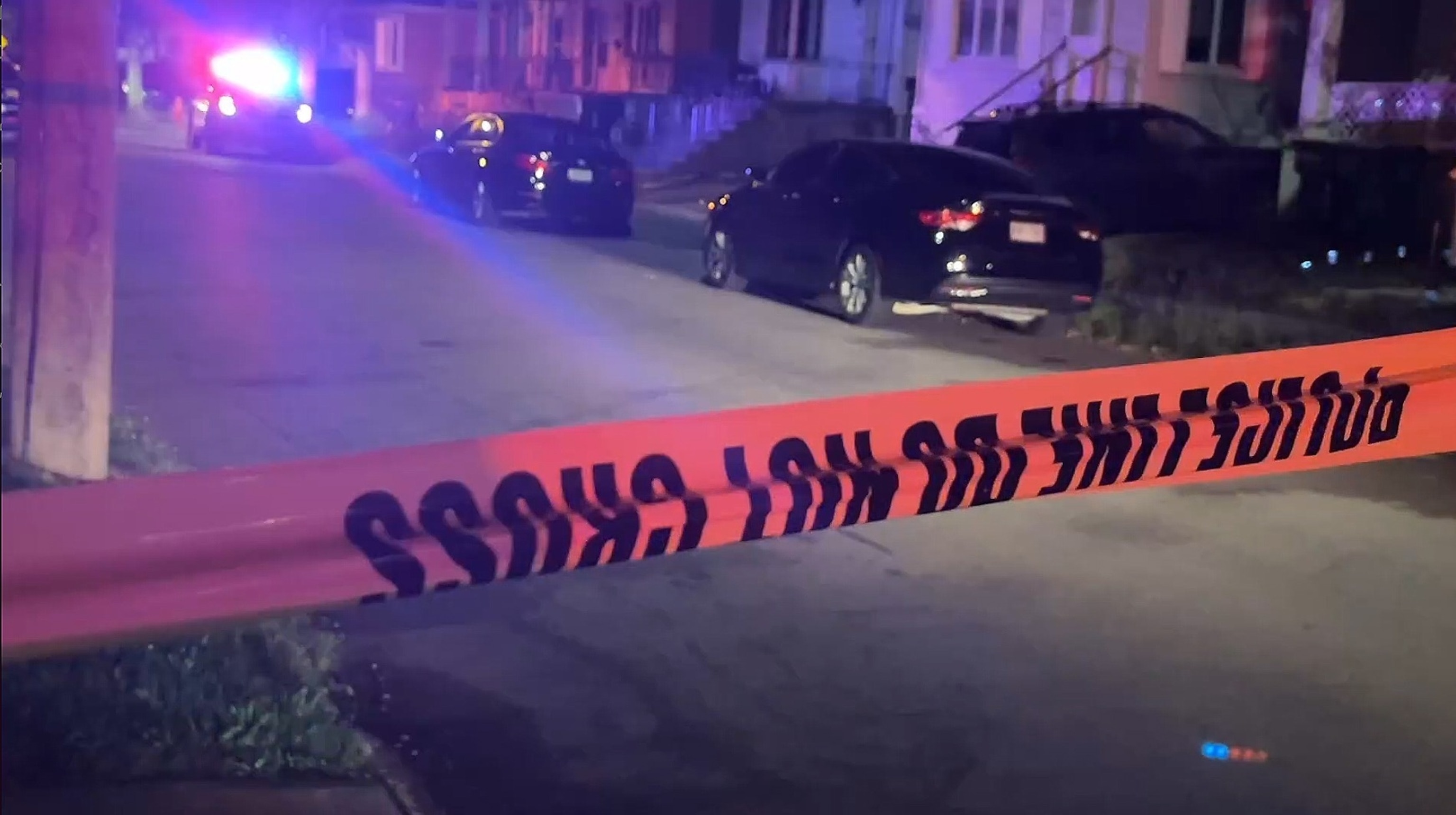 PHOTO: This screengrab from a video shows the scene where two children were shot in Buffalo, NY, June 22, 2024.