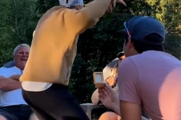 A Family Charades Game Takes an Unexpected Turn with a Hilarious Proposal