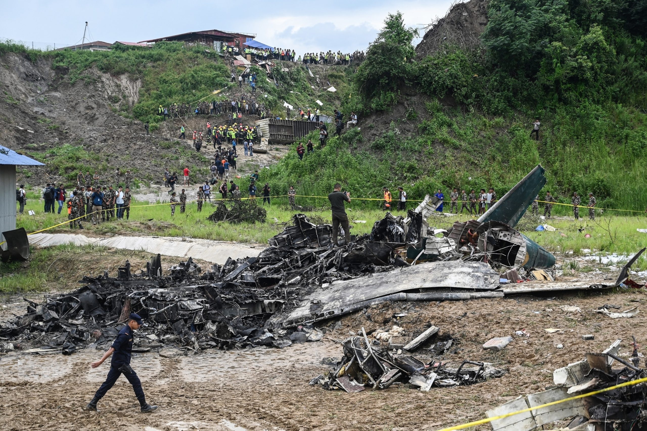 Aviation officials confirm 18 fatalities in Nepal passenger plane crash during takeoff