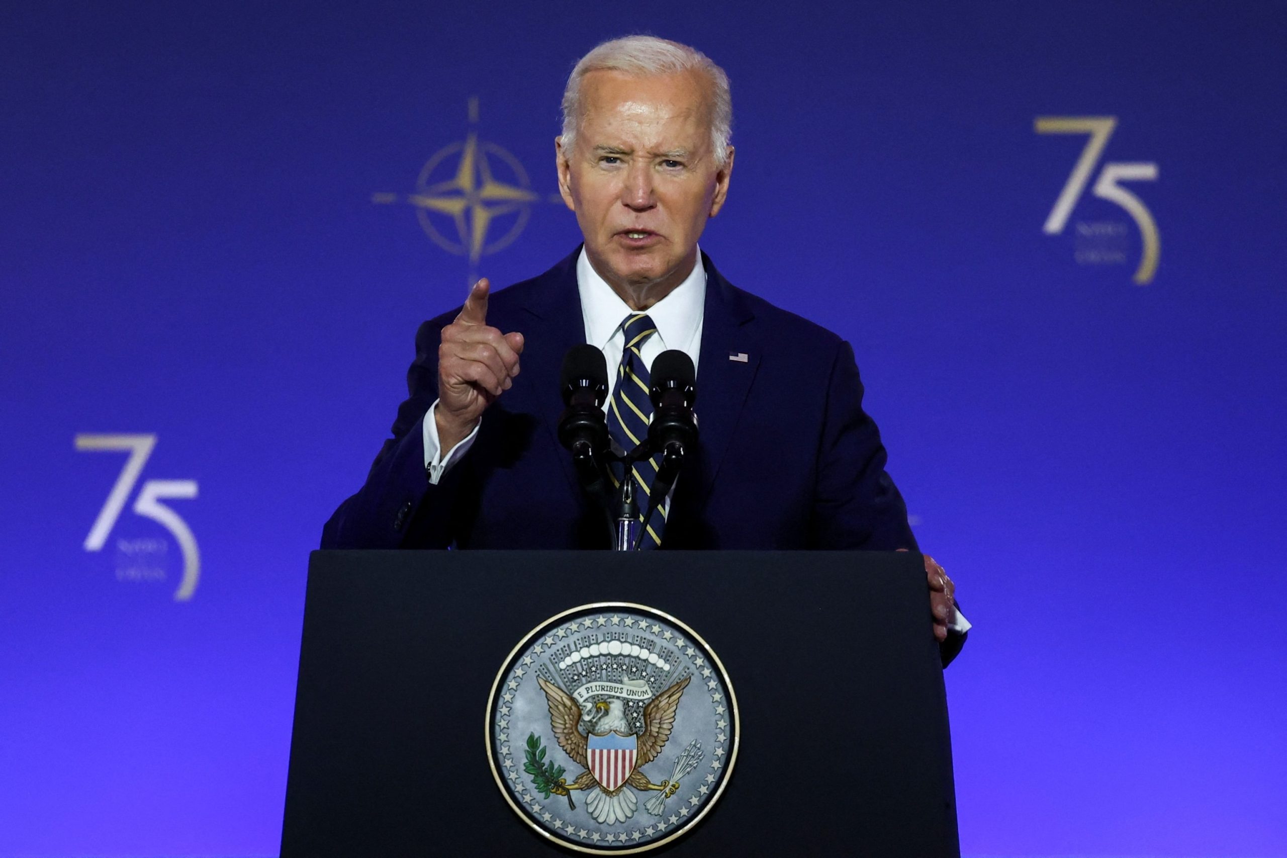 Biden announces new air defense support for Ukraine at NATO summit