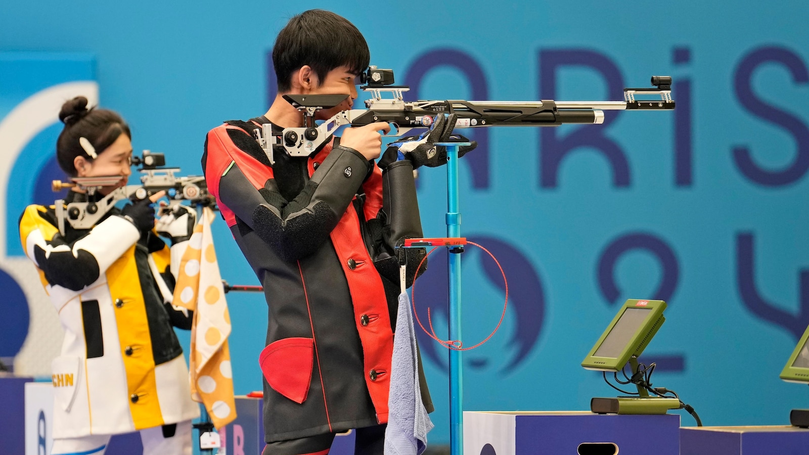 China Claims First Gold Medal in Mixed Team Air Rifle Shooting at 2024 Olympics