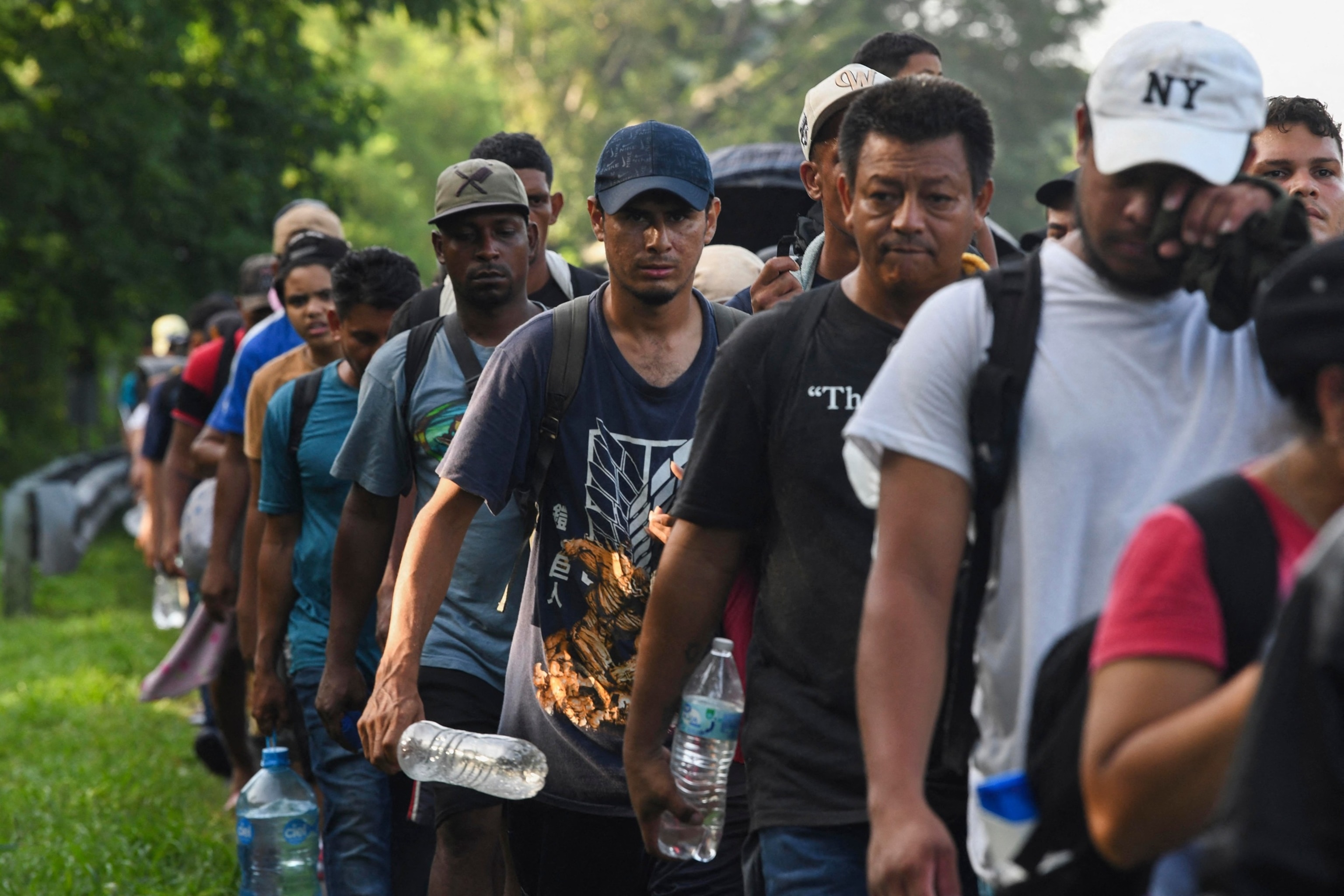 PHOTO: MEXICO-US-MIGRATION-CARAVAN