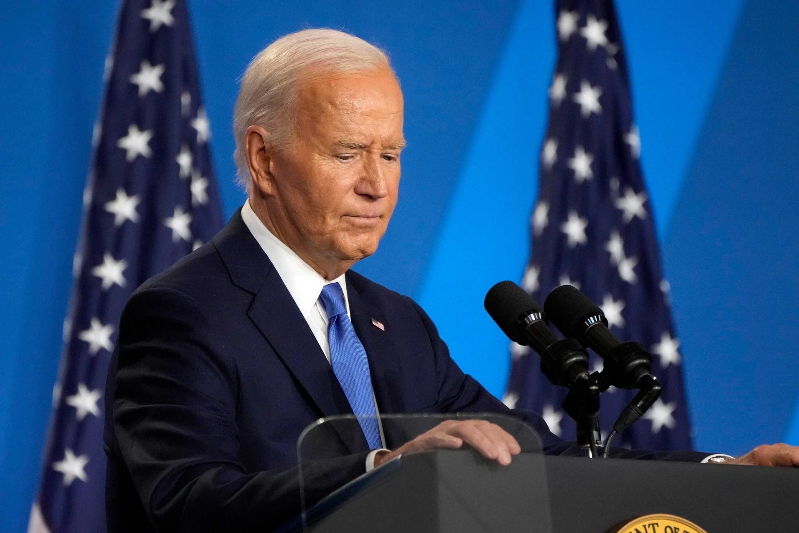 Factors that led President Biden to withdraw from the reelection race