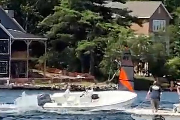 How a Teenager Successfully Stopped a Runaway Boat Speeding in Circles on New Hampshire's Largest Lake