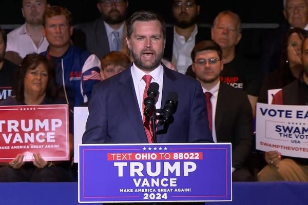 JD Vance begins campaigning as Trump campaign pivots towards Kamala Harris