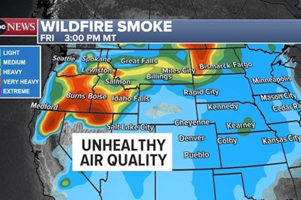 Latest Updates on Wildfires and Smoke Maps in California