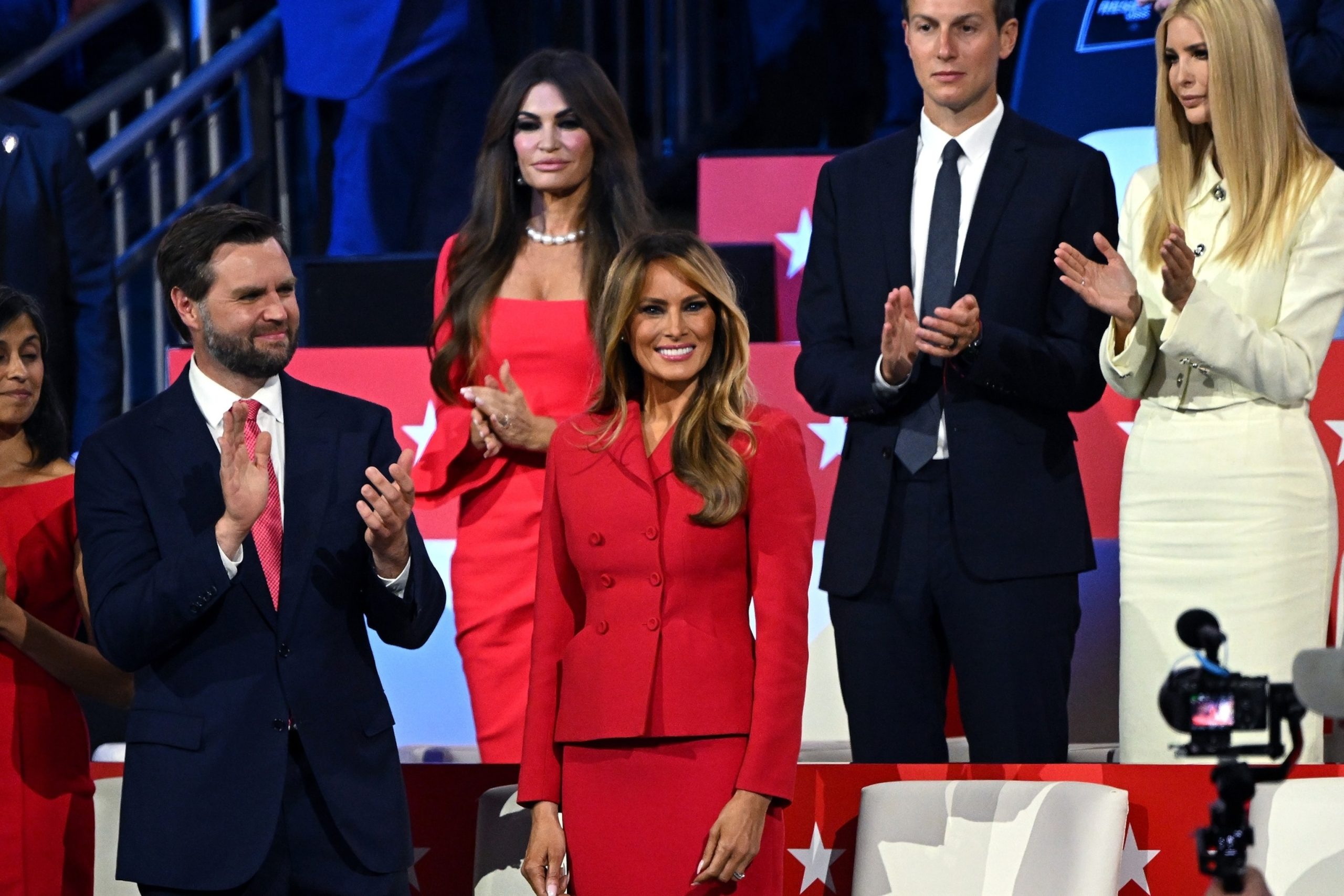 Melania Trump makes appearance at last night of Republican National Convention