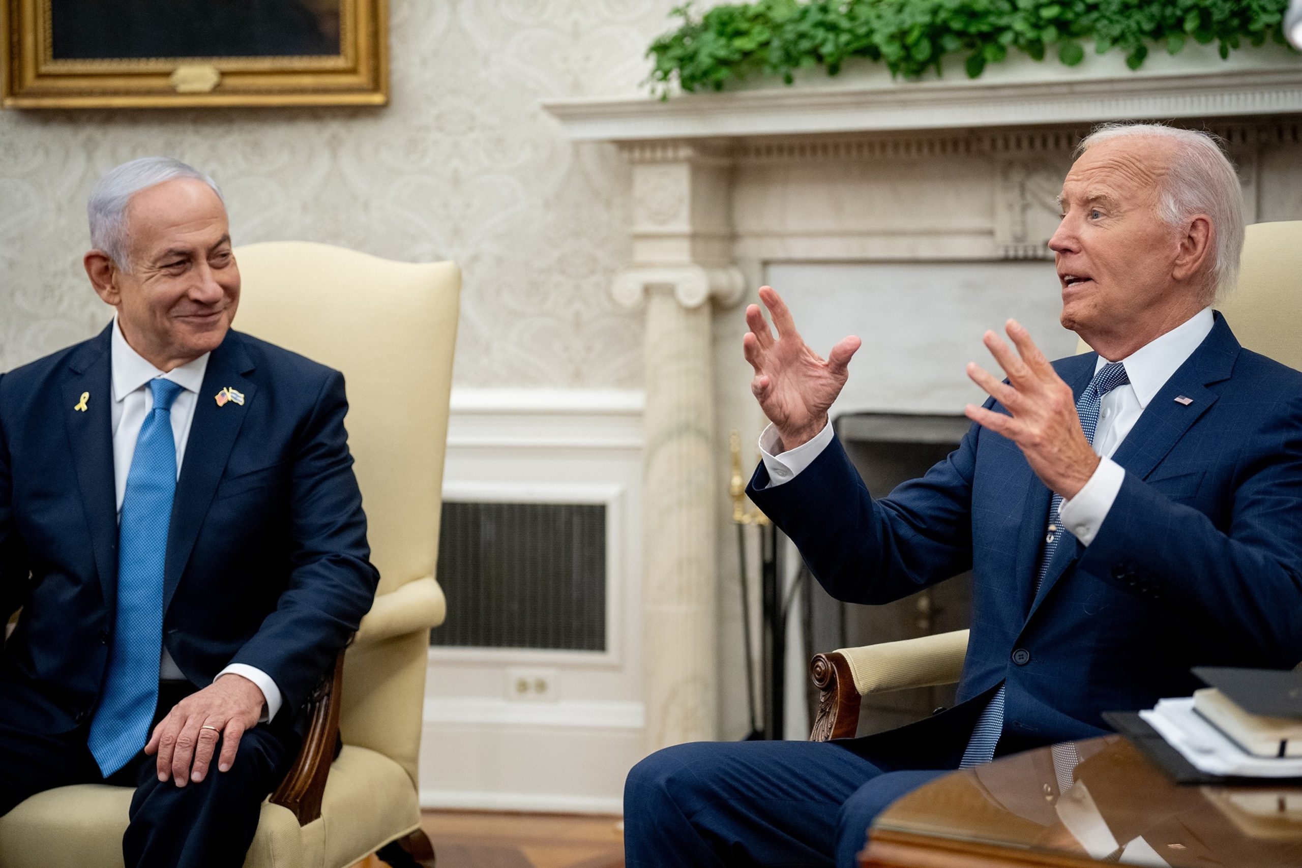 Netanyahu meets with Biden and plans to speak with Harris amid political tensions