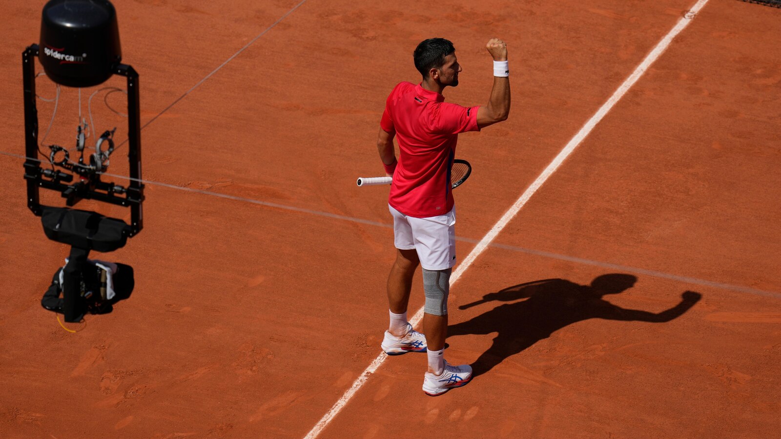 Novak Djokovic defeats Rafael Nadal in straight sets at the Paris Olympics