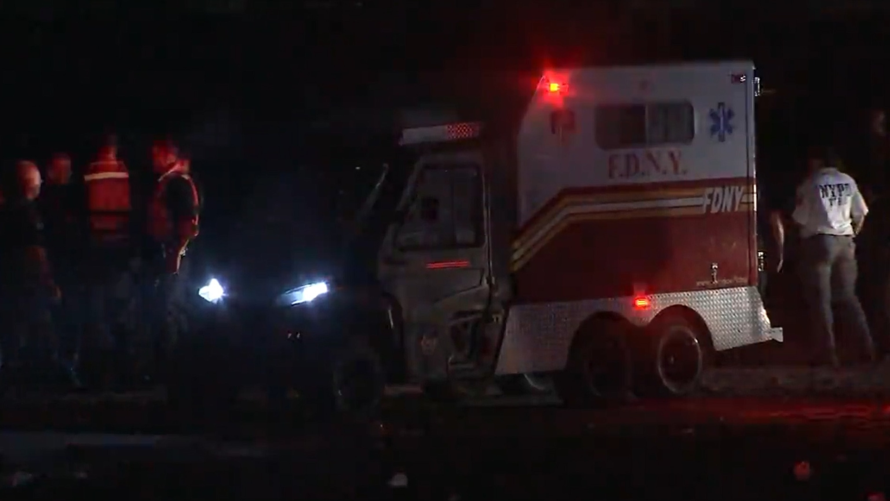 PHOTO: The New York Police Department says two teenage sisters have died after being pulled from the water at Coney Island Beach., on July 5, 2024.